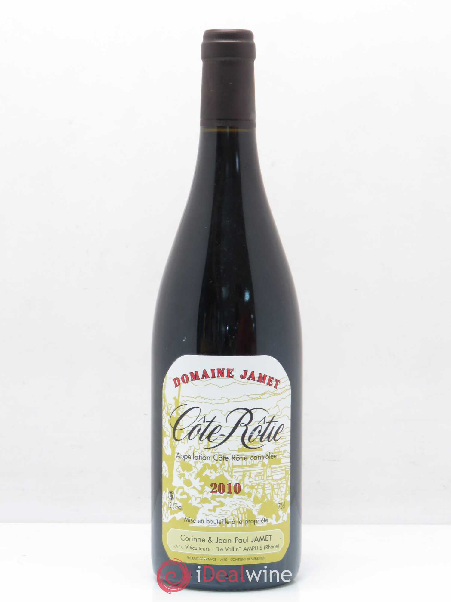 Côte-Rôtie Jamet (Domaine) 2010 - Lot de 1 bouteille - 0
