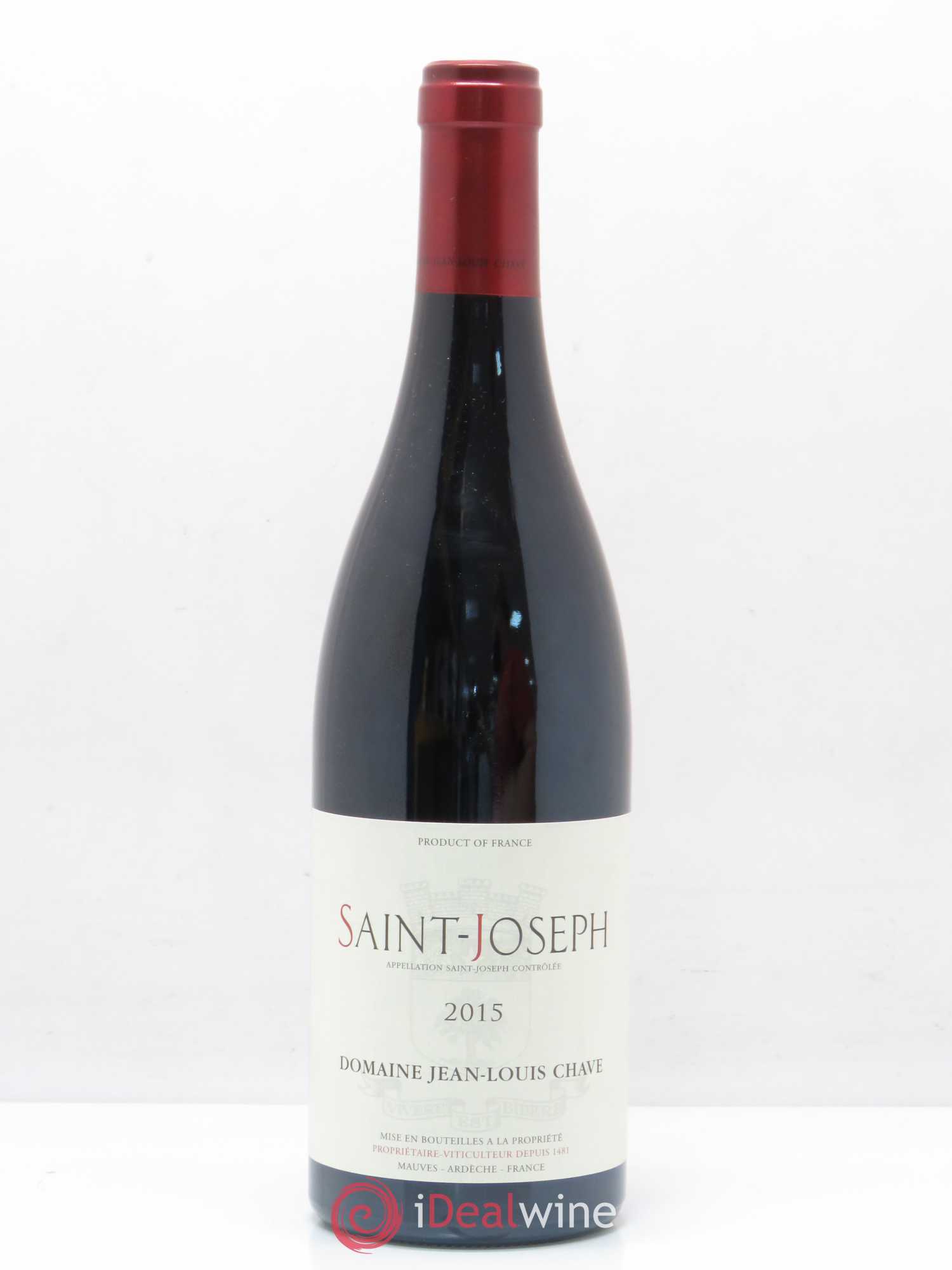 Saint-Joseph Jean-Louis Chave 2015 - Lot de 1 bouteille - 0