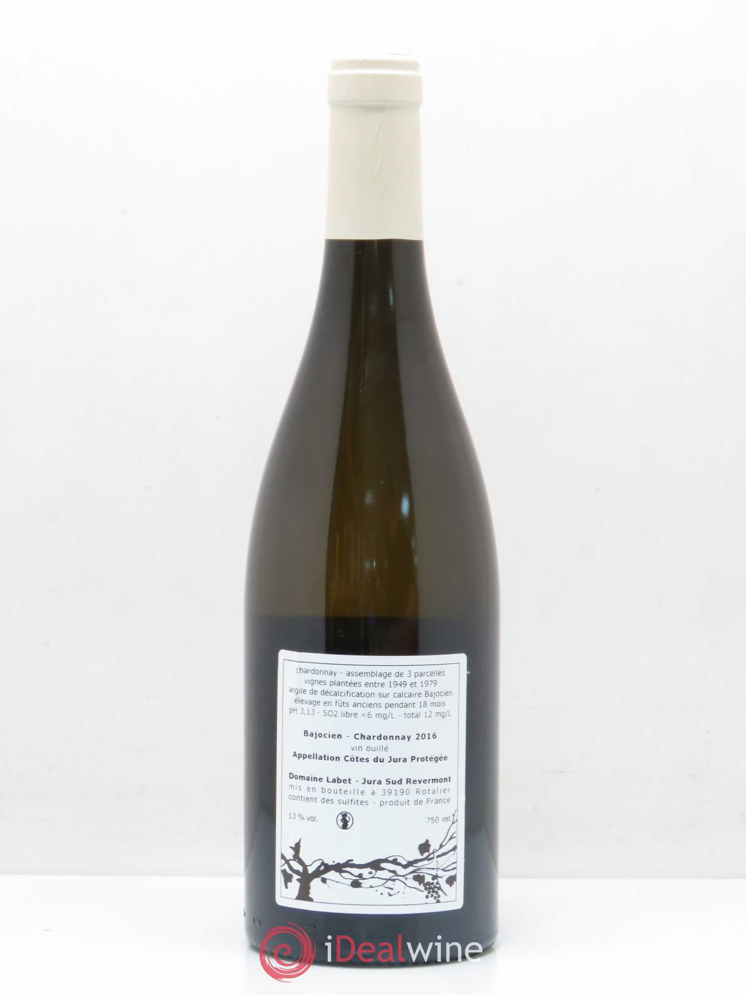 Côtes du Jura Bajocien Labet 2016 - Posten von 1 Flasche - 1