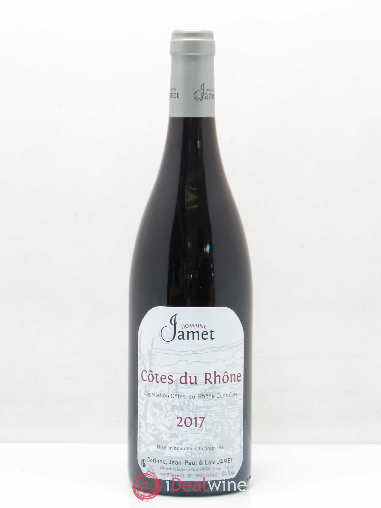 Côtes-du-Rhône Jamet (Domaine) 2017 - Lot de 1 bouteille - 0
