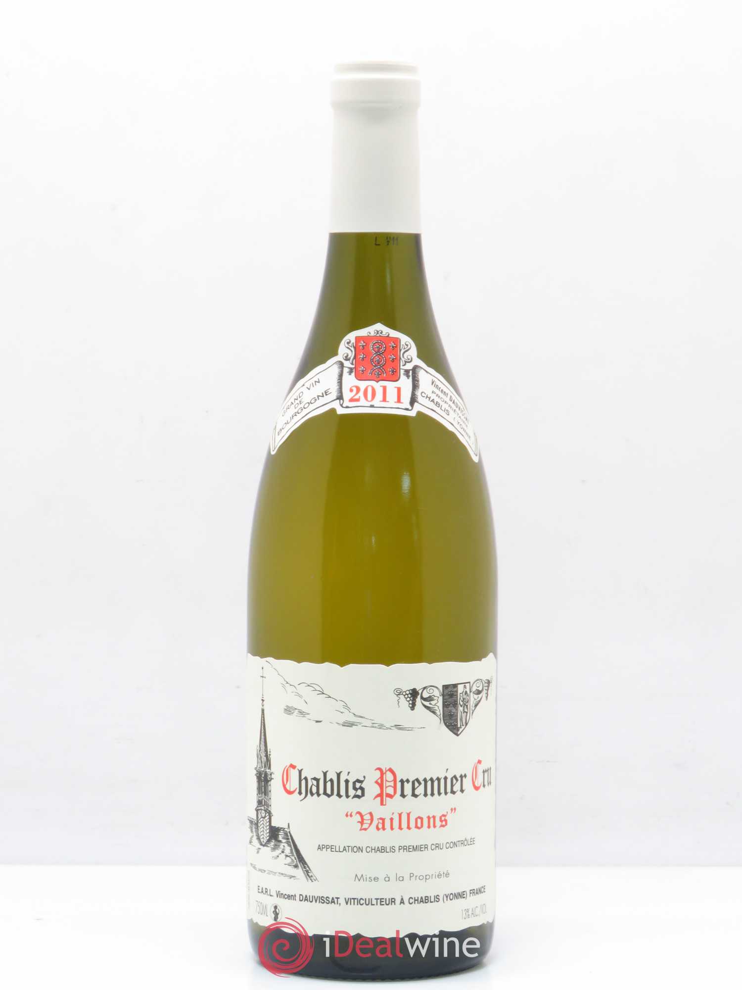Chablis 1er Cru Vaillons Vincent Dauvissat (Domaine) 2011 - Lot de 1 bouteille - 0