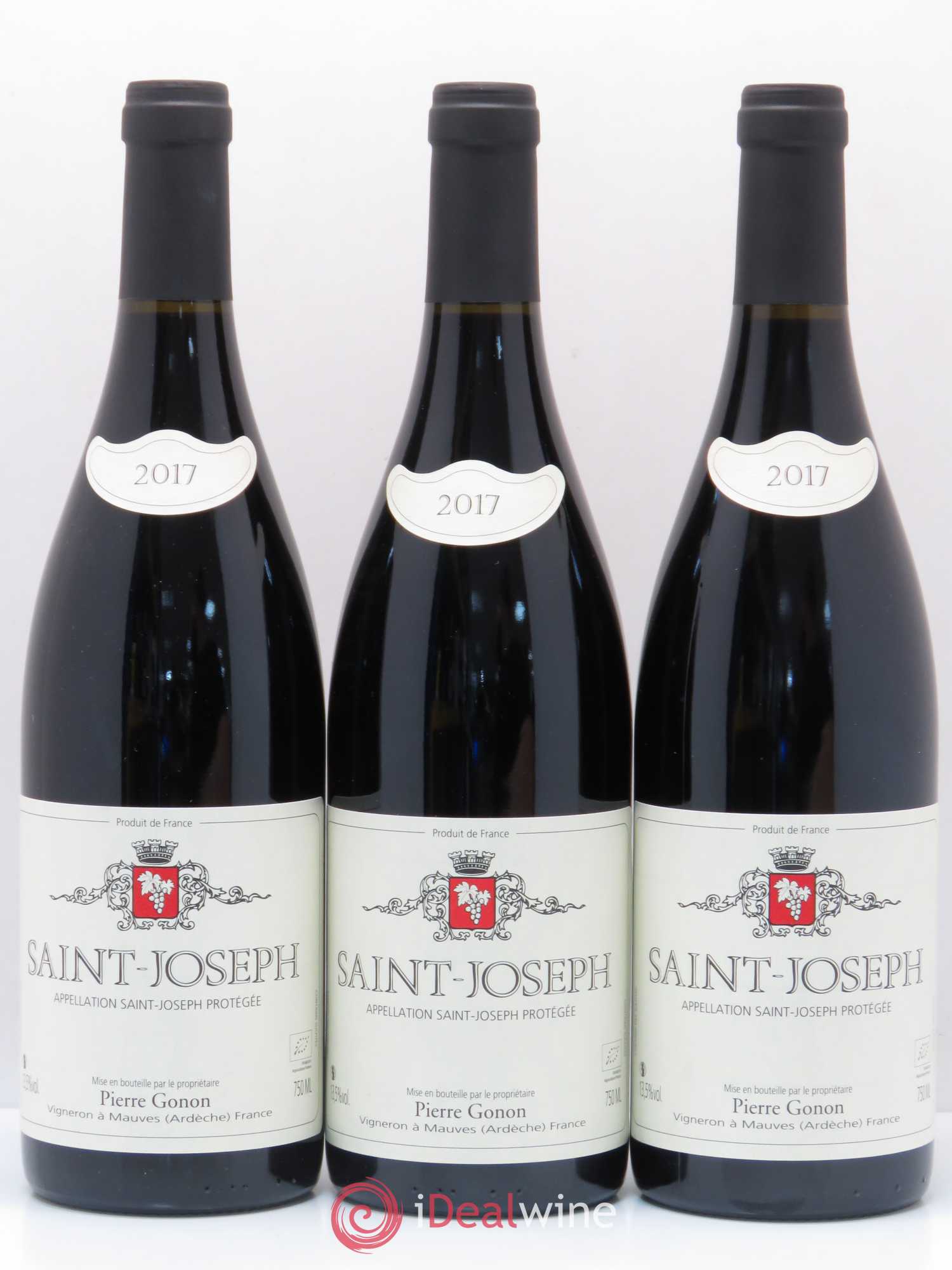 Saint-Joseph Gonon (Domaine) 2017 - Lot de 3 bouteilles - 0