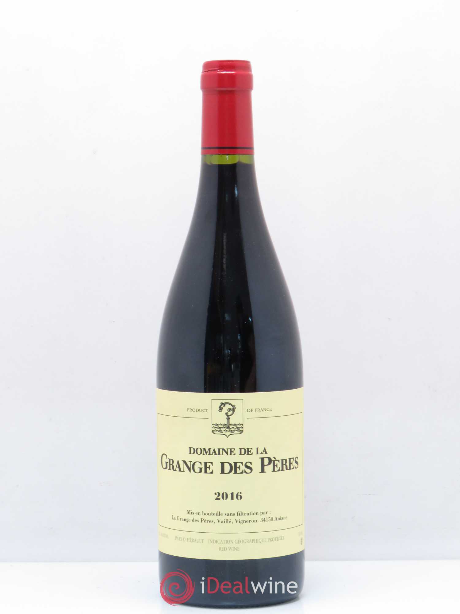 Pays d'Hérault Grange des Pères Laurent Vaillé 2016 - Lot de 1 bouteille - 0