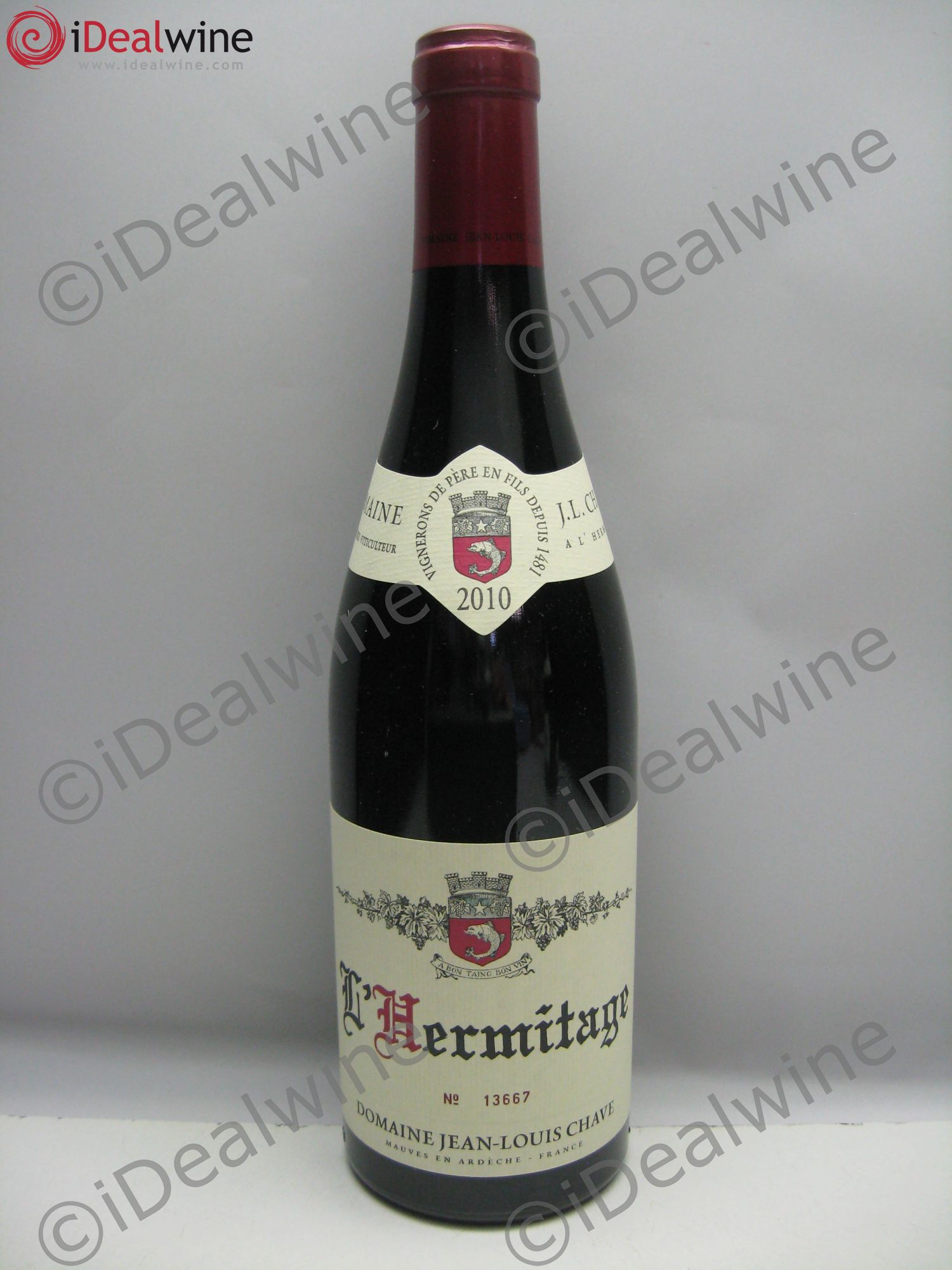 Hermitage Jean-Louis Chave 2010 - Lot de 1 bouteille - 0