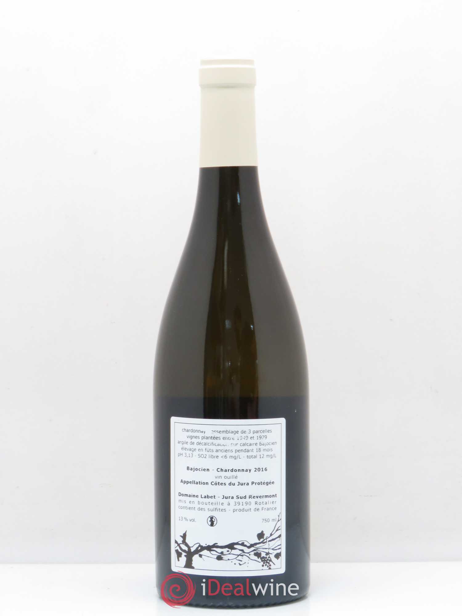 Côtes du Jura Bajocien Domaine Labet 2016 - Posten von 1 Flasche - 1