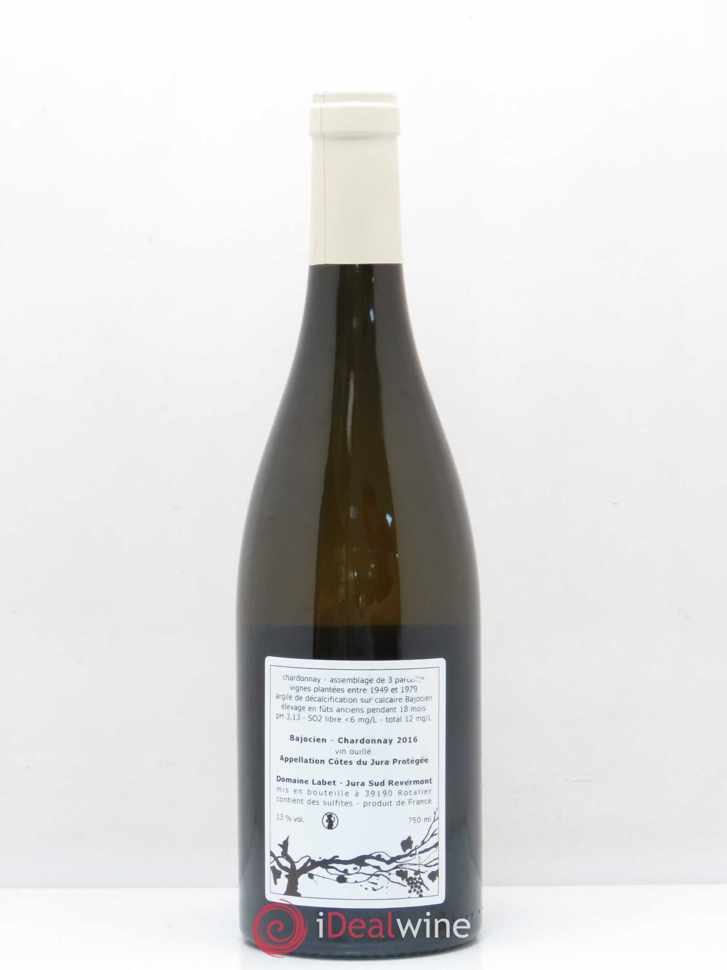 Côtes du Jura Bajocien Domaine Labet 2016 - Posten von 1 Flasche - 1