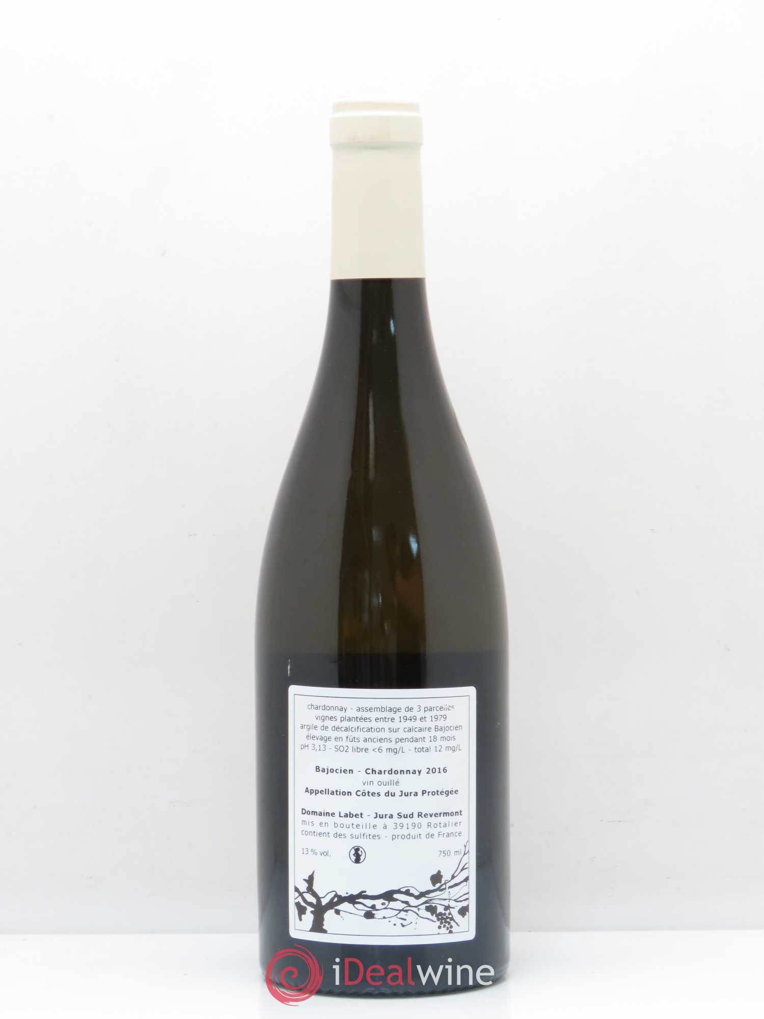 Côtes du Jura Bajocien Domaine Labet 2016 - Posten von 1 Flasche - 1