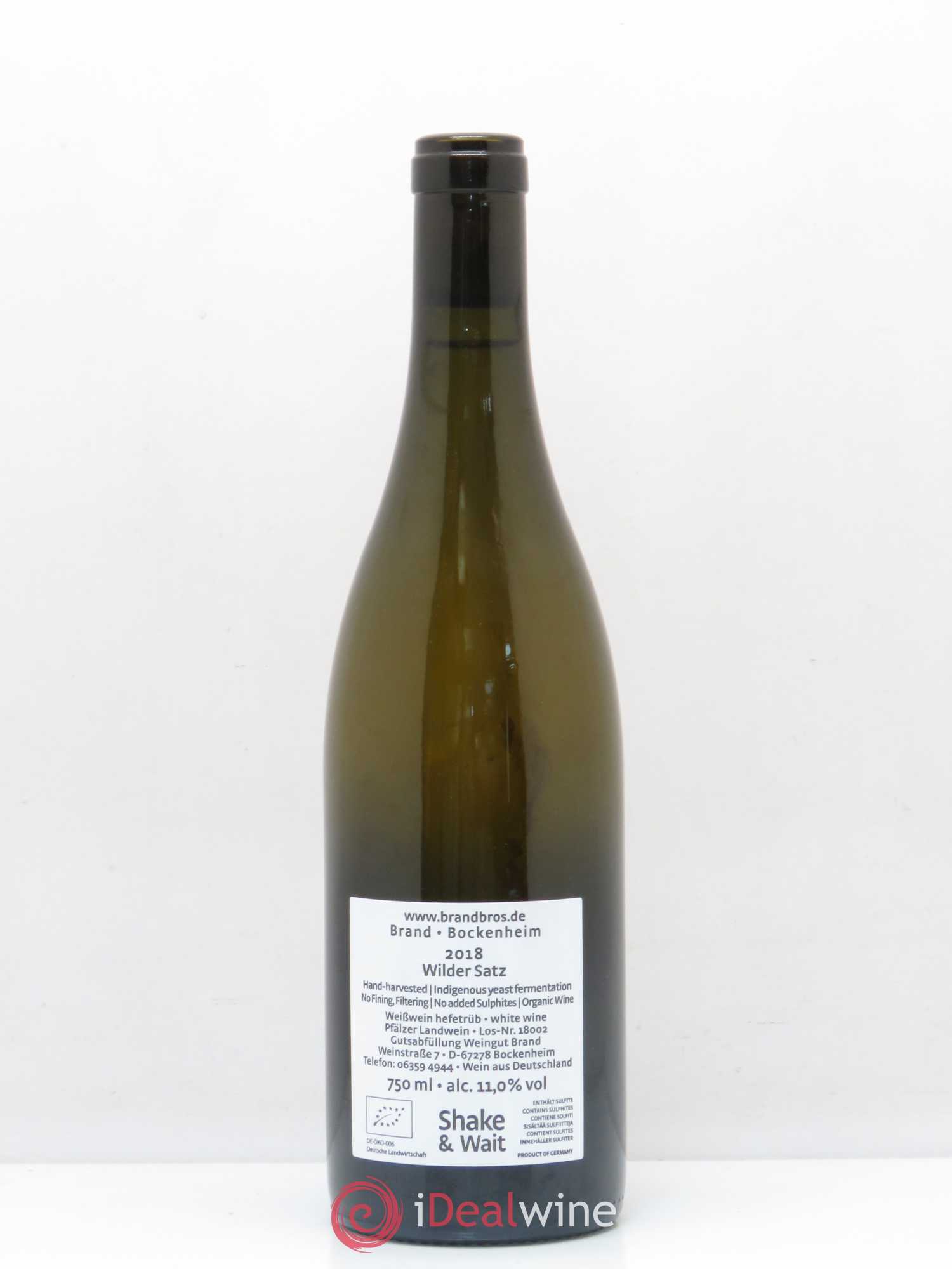 Allemagne Mosel-Saar Wilder Satz Brand Pur 2018 - Posten von 1 Flasche - 1