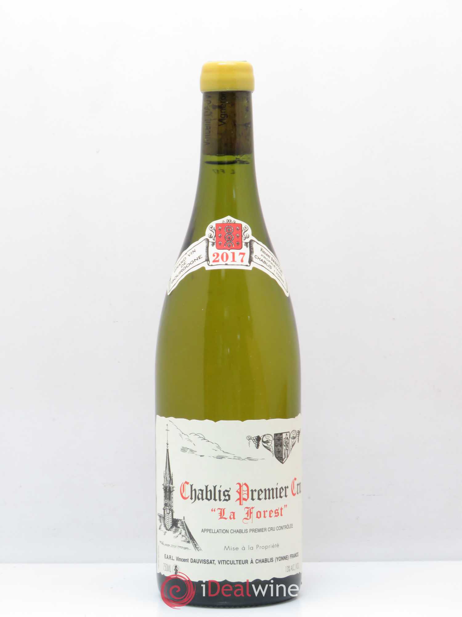 Chablis 1er Cru La Forest Vincent Dauvissat (Domaine) 2017 - Lot de 1 bouteille - 0