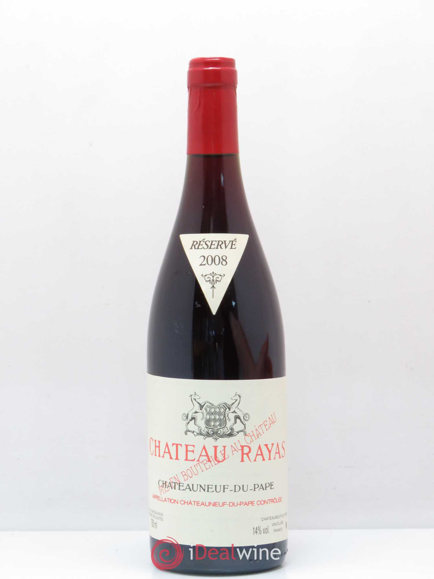 Châteauneuf-du-Pape Château Rayas Emmanuel Reynaud 2008 - Lot de 1 bouteille - 0