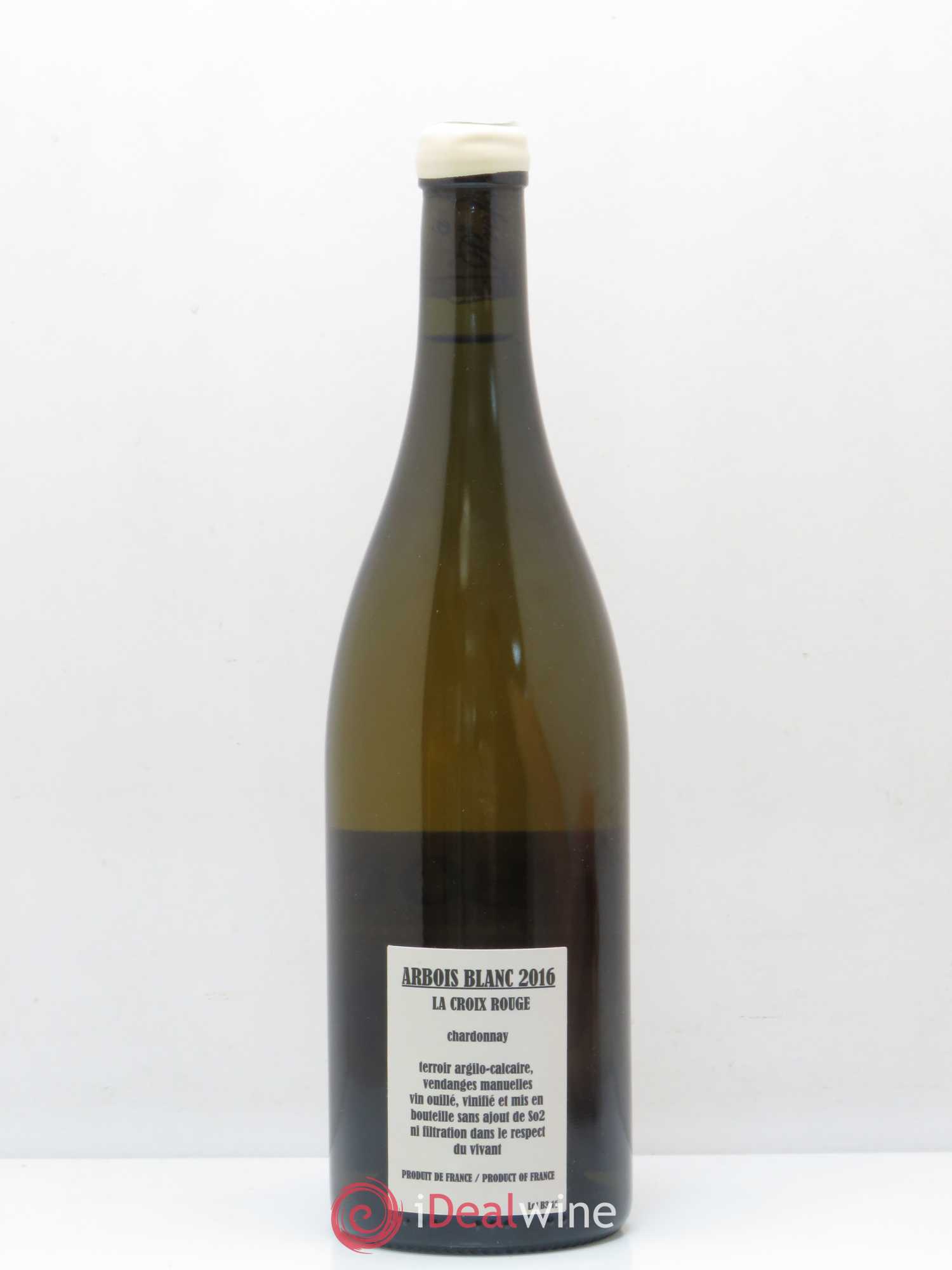 Arbois Chardonnay La Croix Rouge Adeline Houillon & Renaud Bruyère 2016 - Posten von 1 Flasche - 1