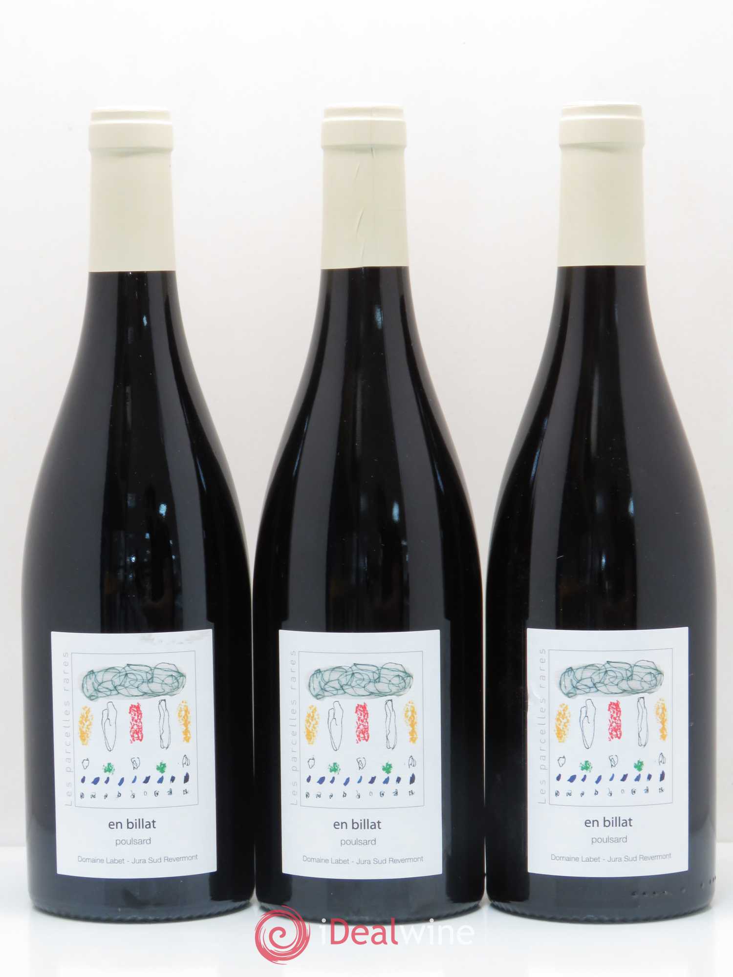 Côtes du Jura Poulsard En Billat Domaine Labet 2015 - Posten von 3 Flaschen - 0