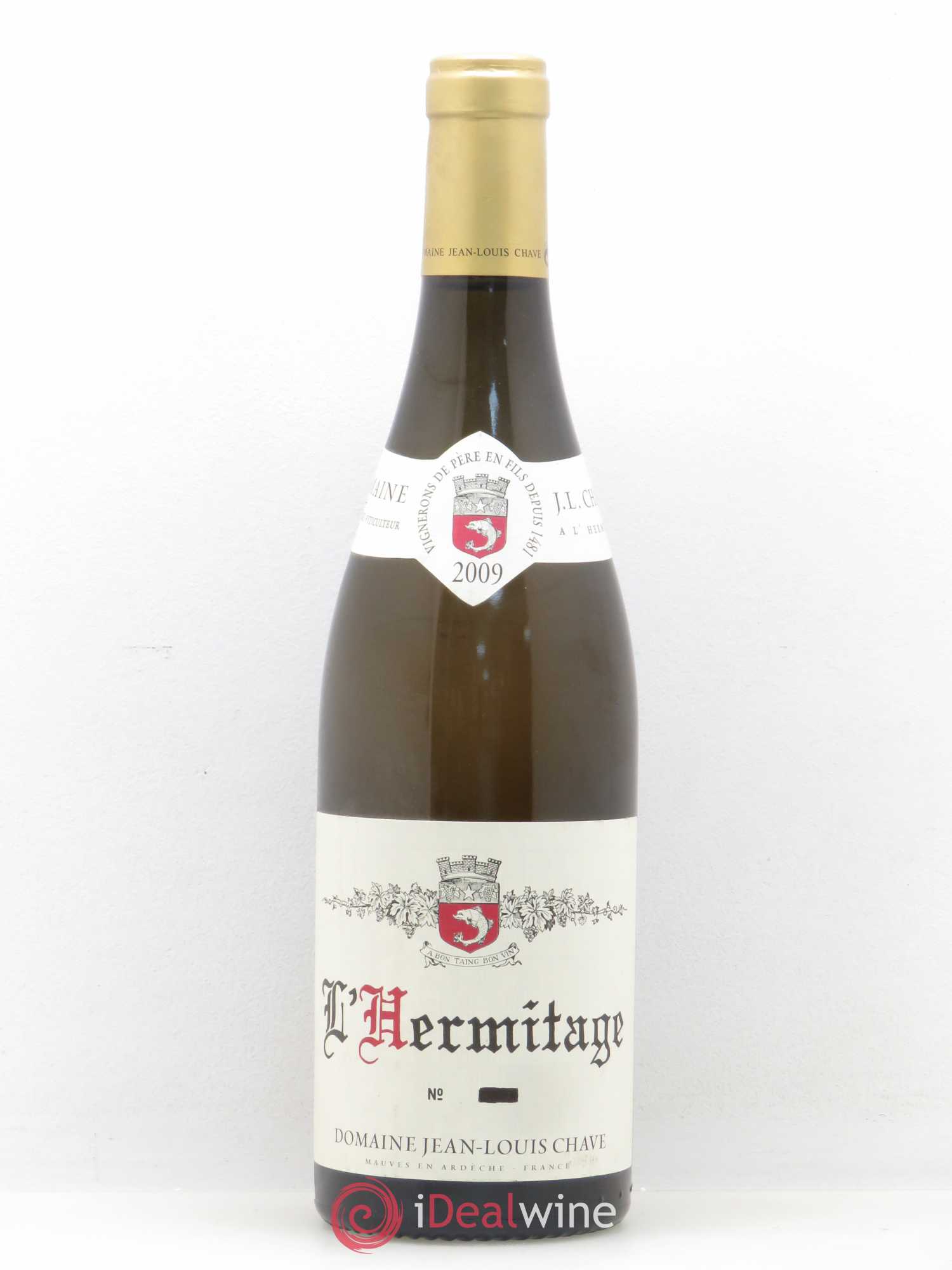 Hermitage Jean-Louis Chave 2009 - Lot de 1 bouteille - 0