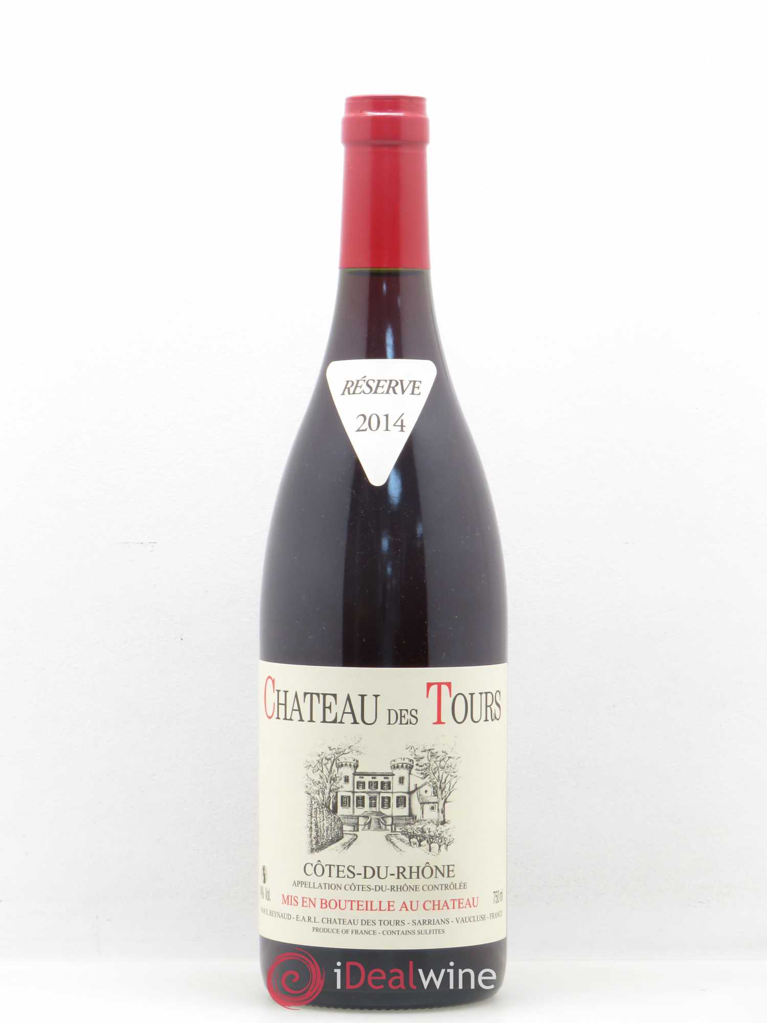 Côtes-du-Rhône Château des Tours Emmanuel Reynaud 2014 - Lot de 1 bouteille - 0