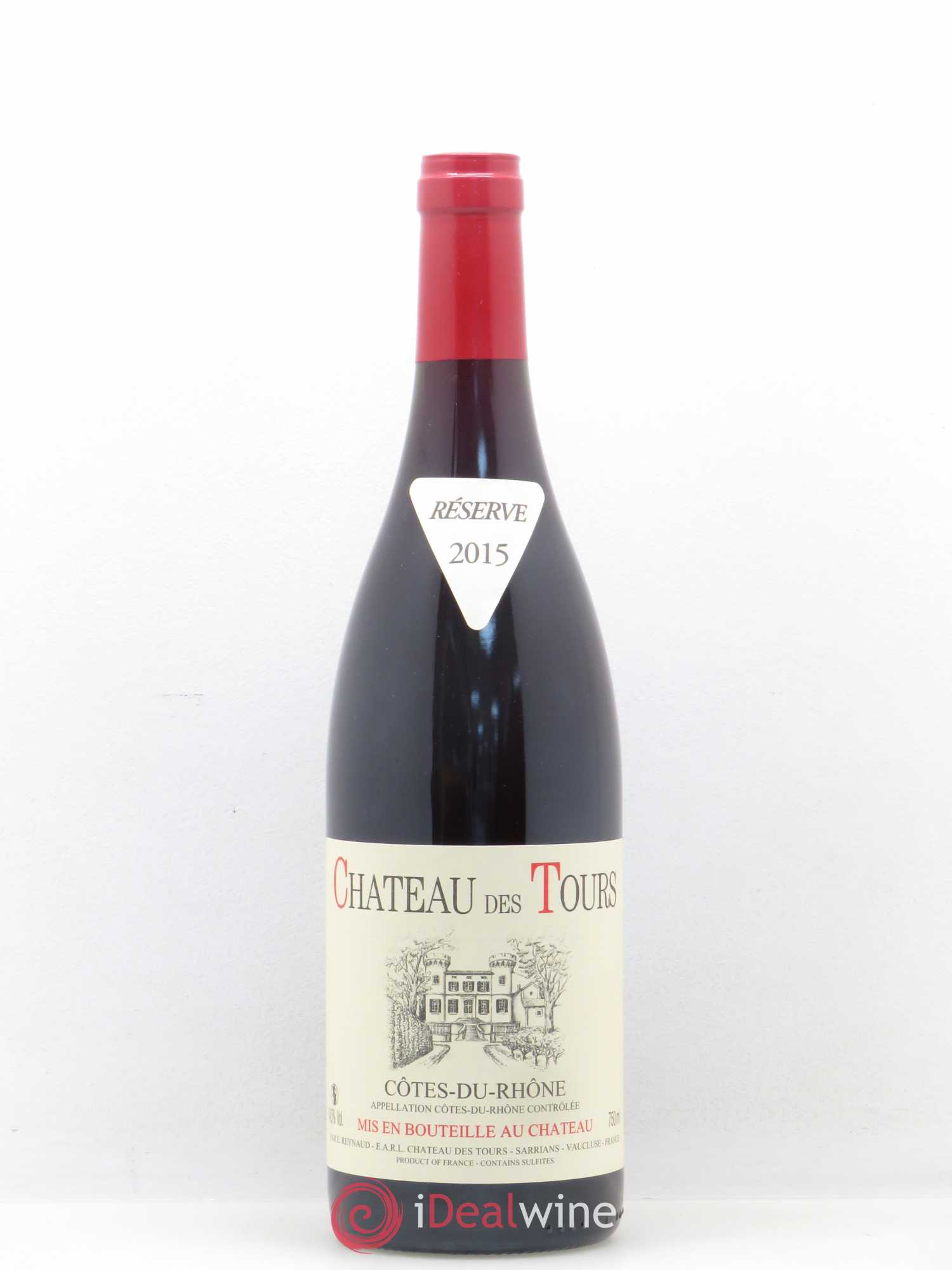Côtes-du-Rhône Château des Tours Emmanuel Reynaud 2015 - Lot de 1 bouteille - 0