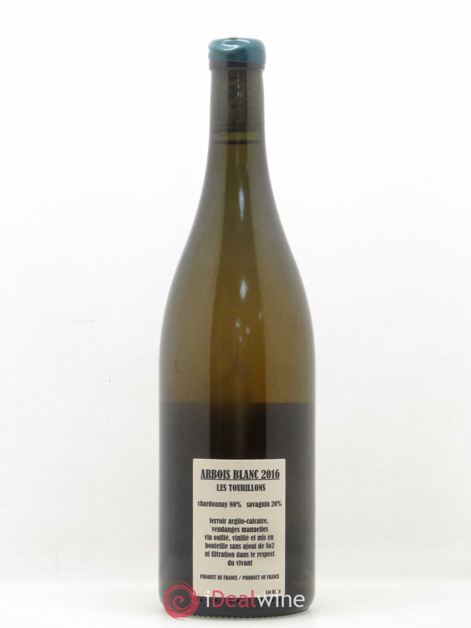 Arbois Chardonnay Savagnin Les Tourillons Bruyère et Houillon 2016 - Posten von 1 Flasche - 1