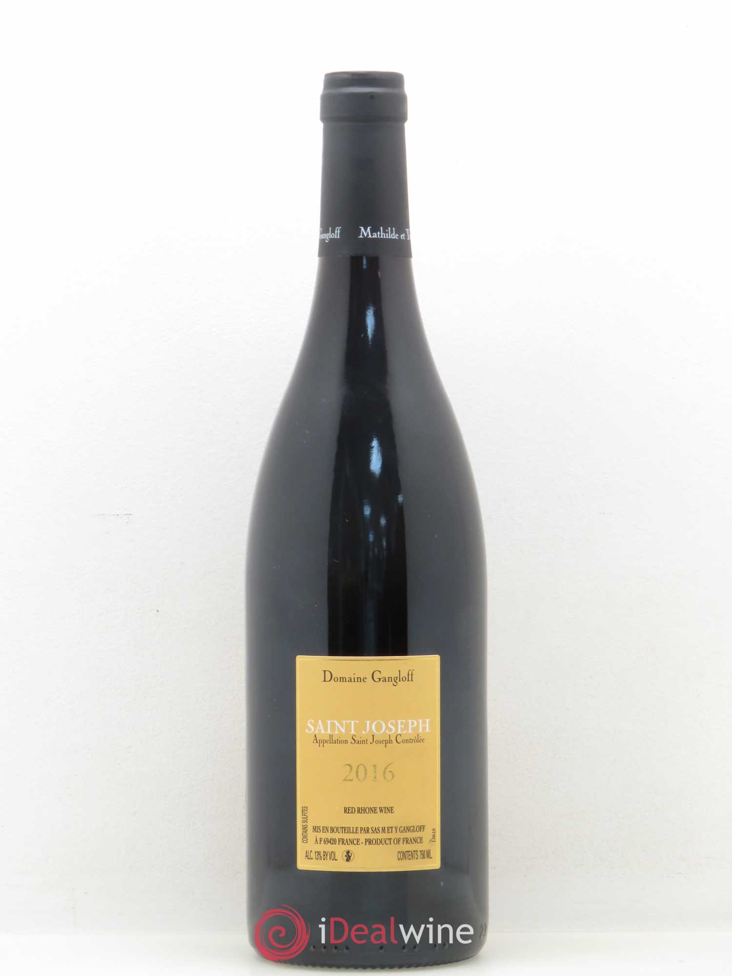 Saint-Joseph Gangloff (Domaine) 2016 - Lot de 1 bouteille - 1
