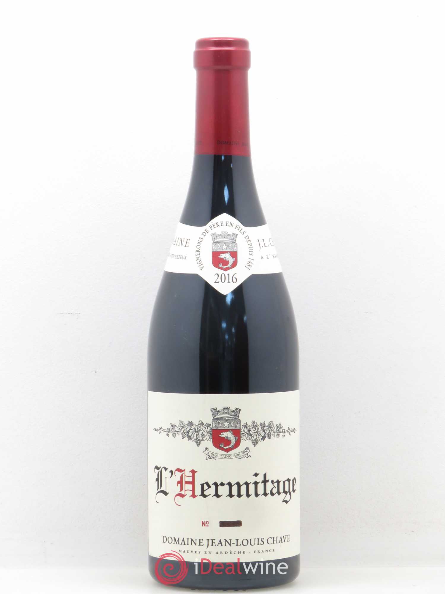 Hermitage Jean-Louis Chave 2016 - Lot de 1 bouteille - 0