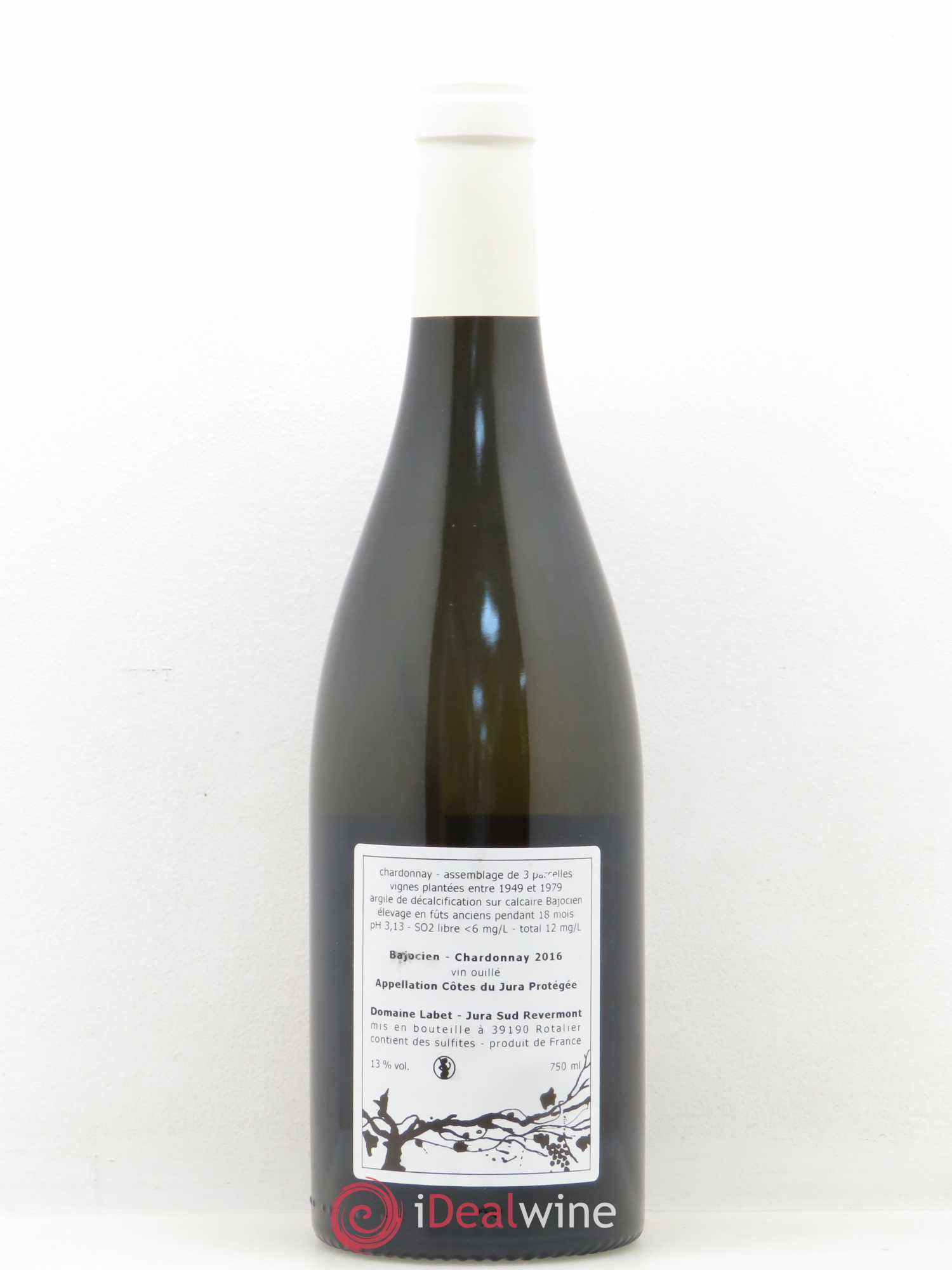 Côtes du Jura Domaine Labet Bajocien 2016 - Posten von 1 Flasche - 1