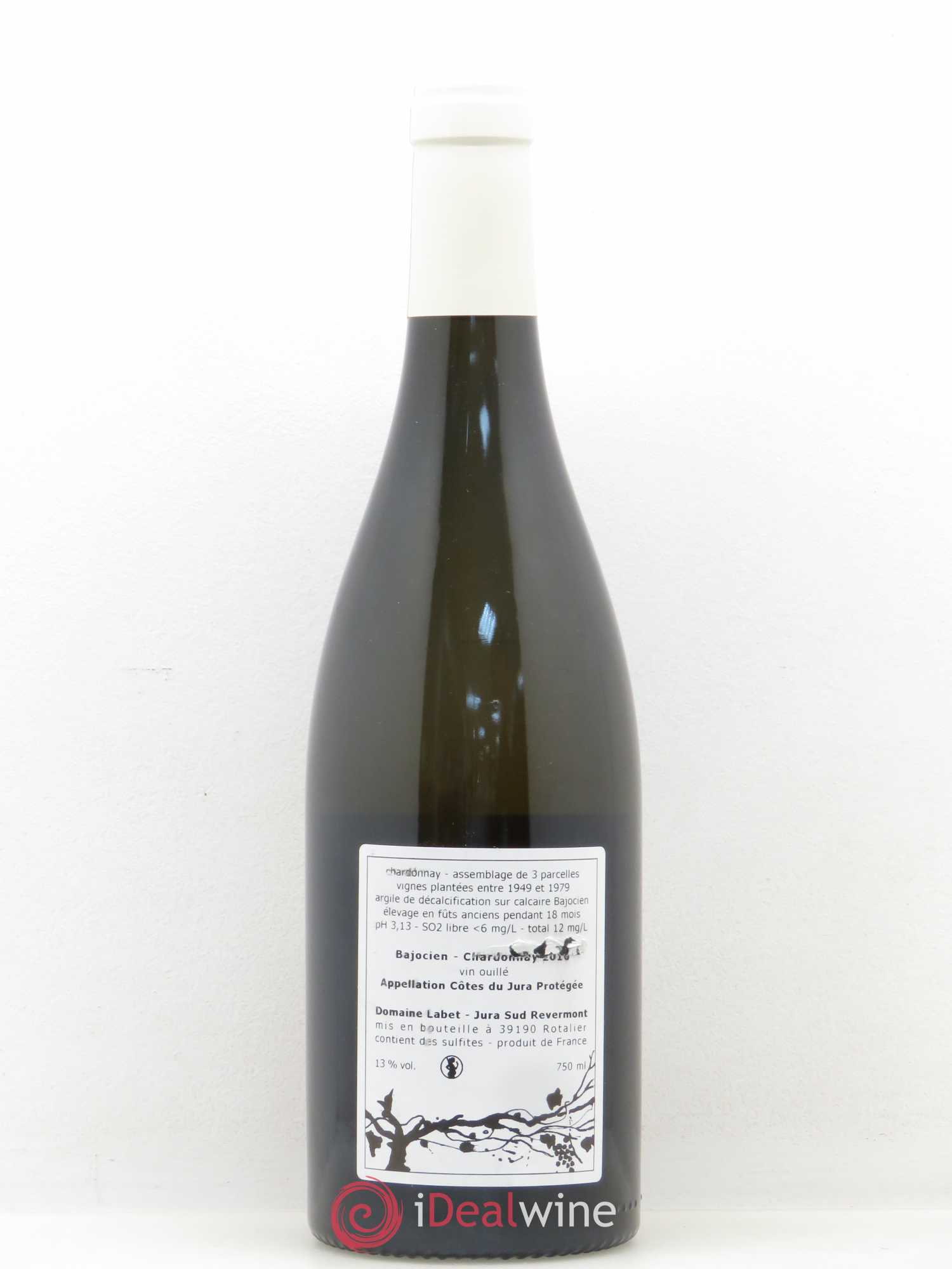 Côtes du Jura Domaine Labet Bajocien 2016 - Posten von 1 Flasche - 1
