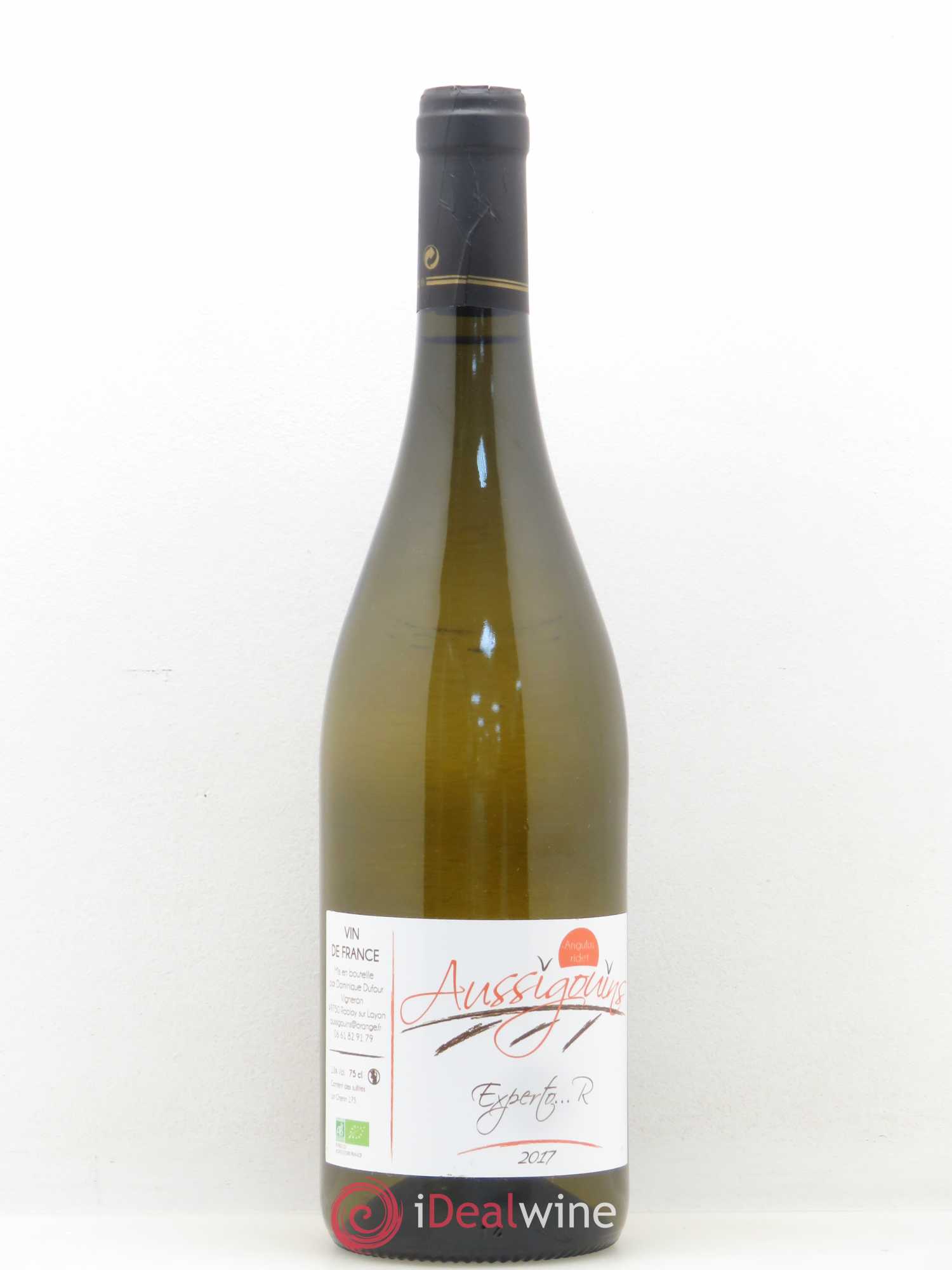 Vin de France Aussigouins Experto R Dominique Dufour 2017 - Lot de 1 bouteille - 0