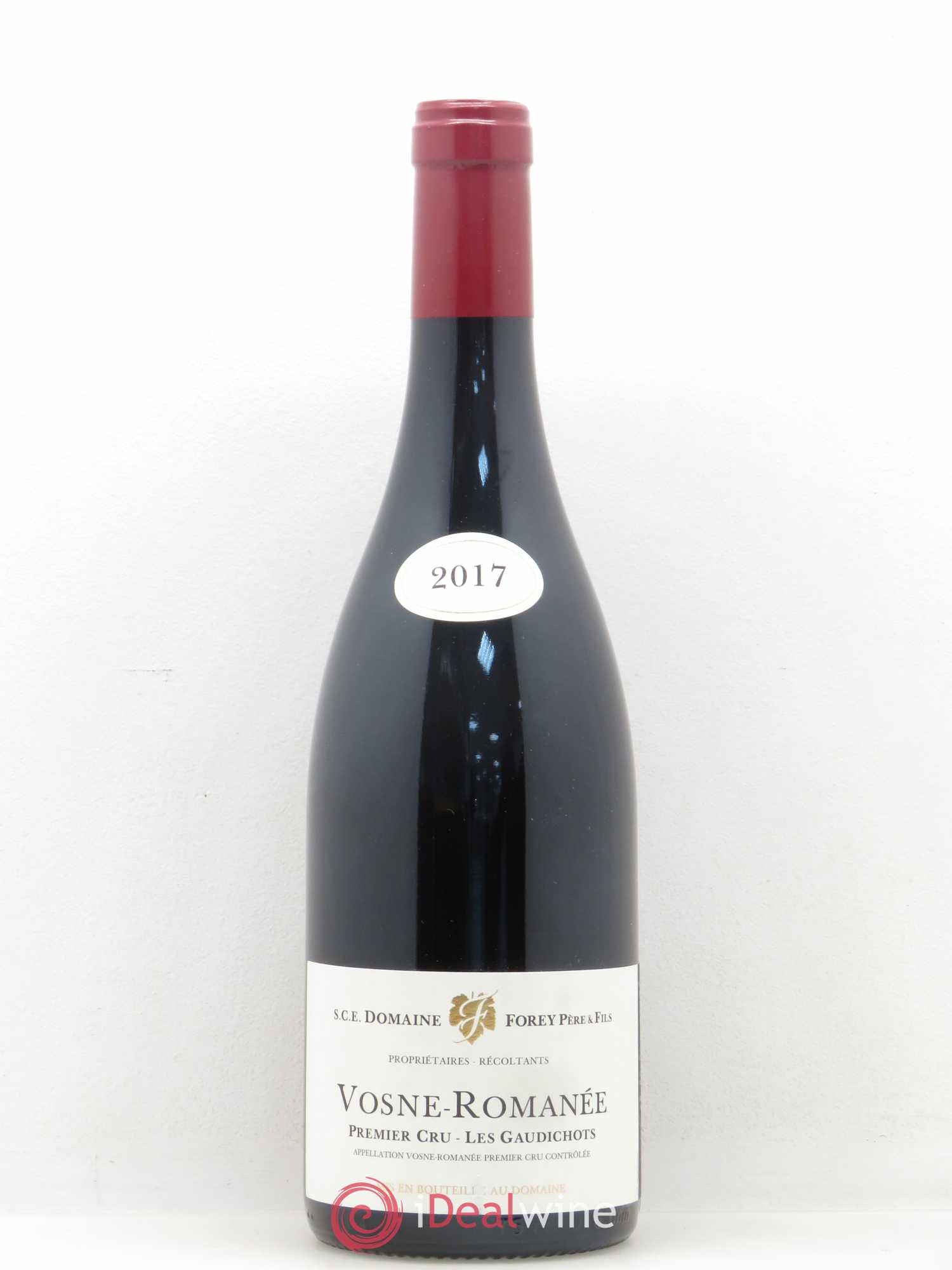 Vosne-Romanée 1er Cru Les Gaudichots Forey Père et Fils (Domaine) 2017 - Lot de 1 bouteille - 0