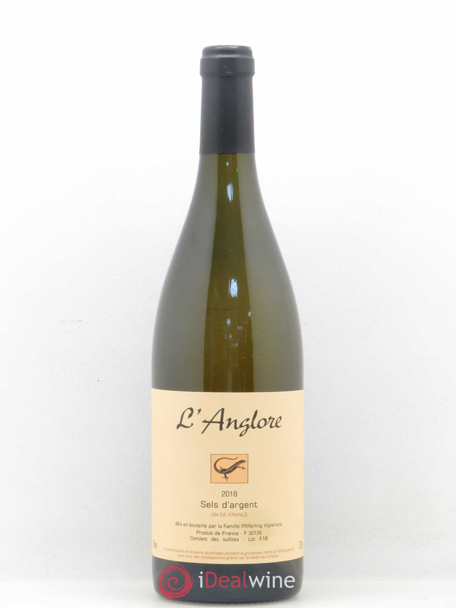 Vin de France Sels d'argent L'Anglore 2018 - Lot de 1 bouteille - 0