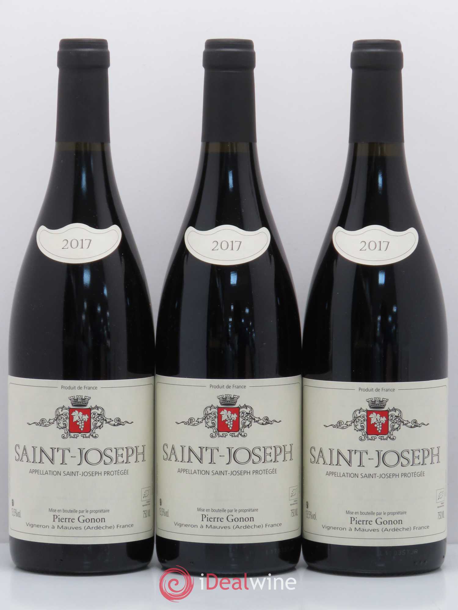 Saint-Joseph Gonon (Domaine) 2017 - Lot de 3 bouteilles - 0