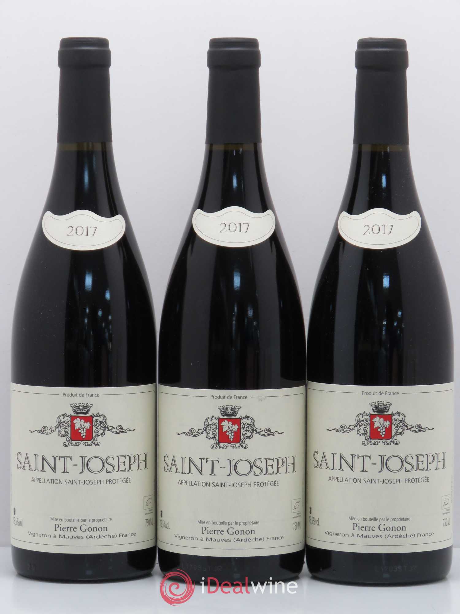 Saint-Joseph Gonon (Domaine) 2017 - Lot de 3 bouteilles - 0
