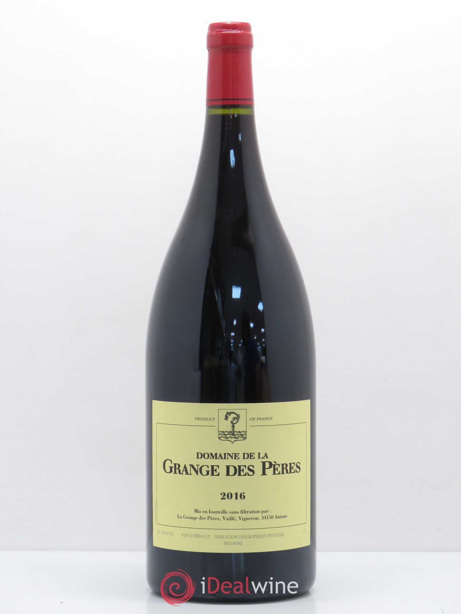 Pays d'Hérault Grange des Pères Laurent Vaillé 2016 - Lot de 1 magnum - 0