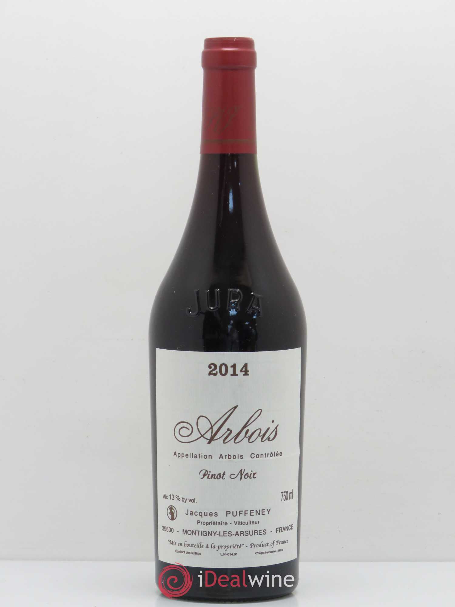 Arbois Pinot Noir Jacques Puffeney 2014 - Posten von 1 Flasche - 0