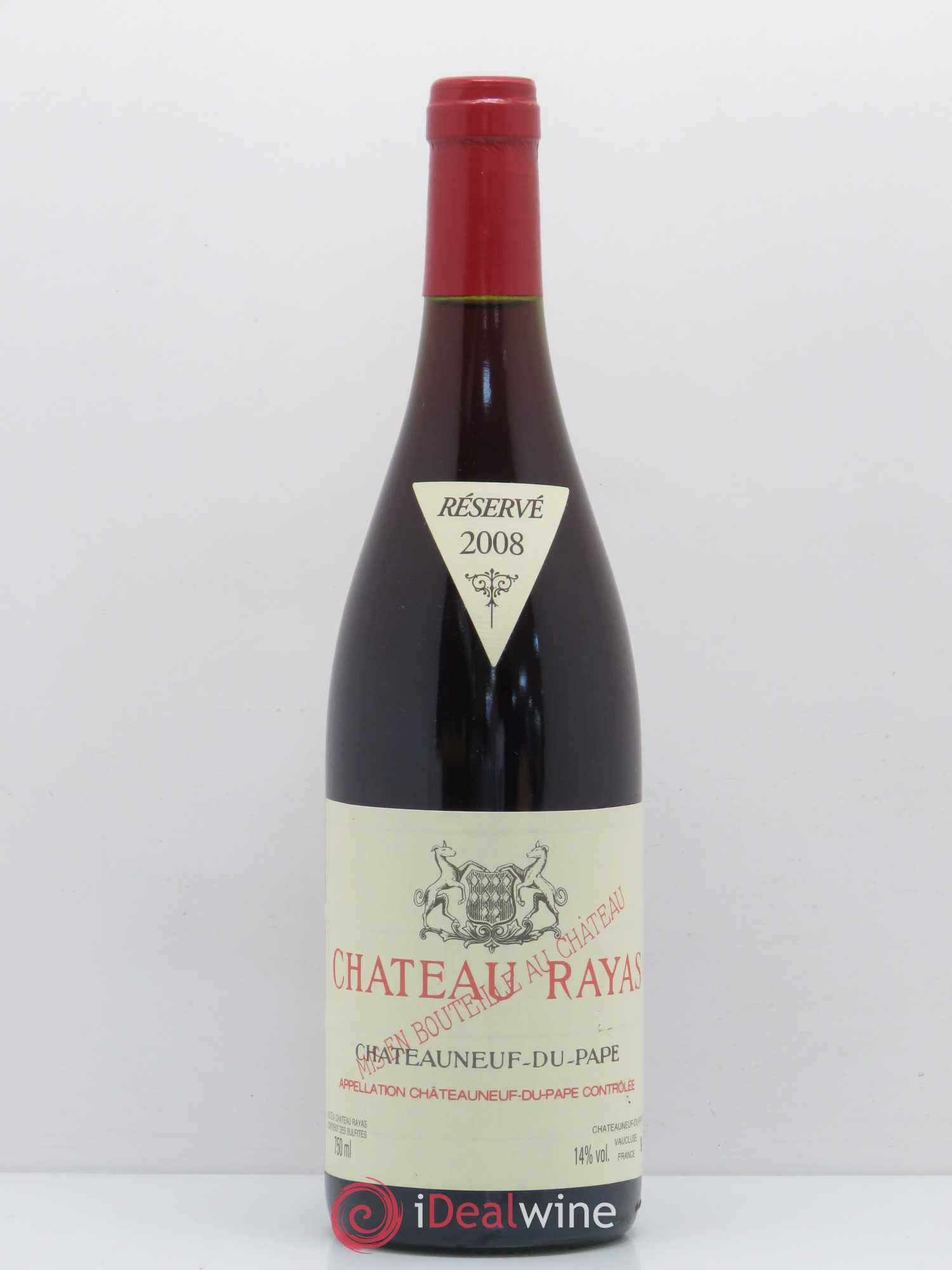 Châteauneuf-du-Pape Château Rayas Emmanuel Reynaud 2008 - Lot de 1 bouteille - 0