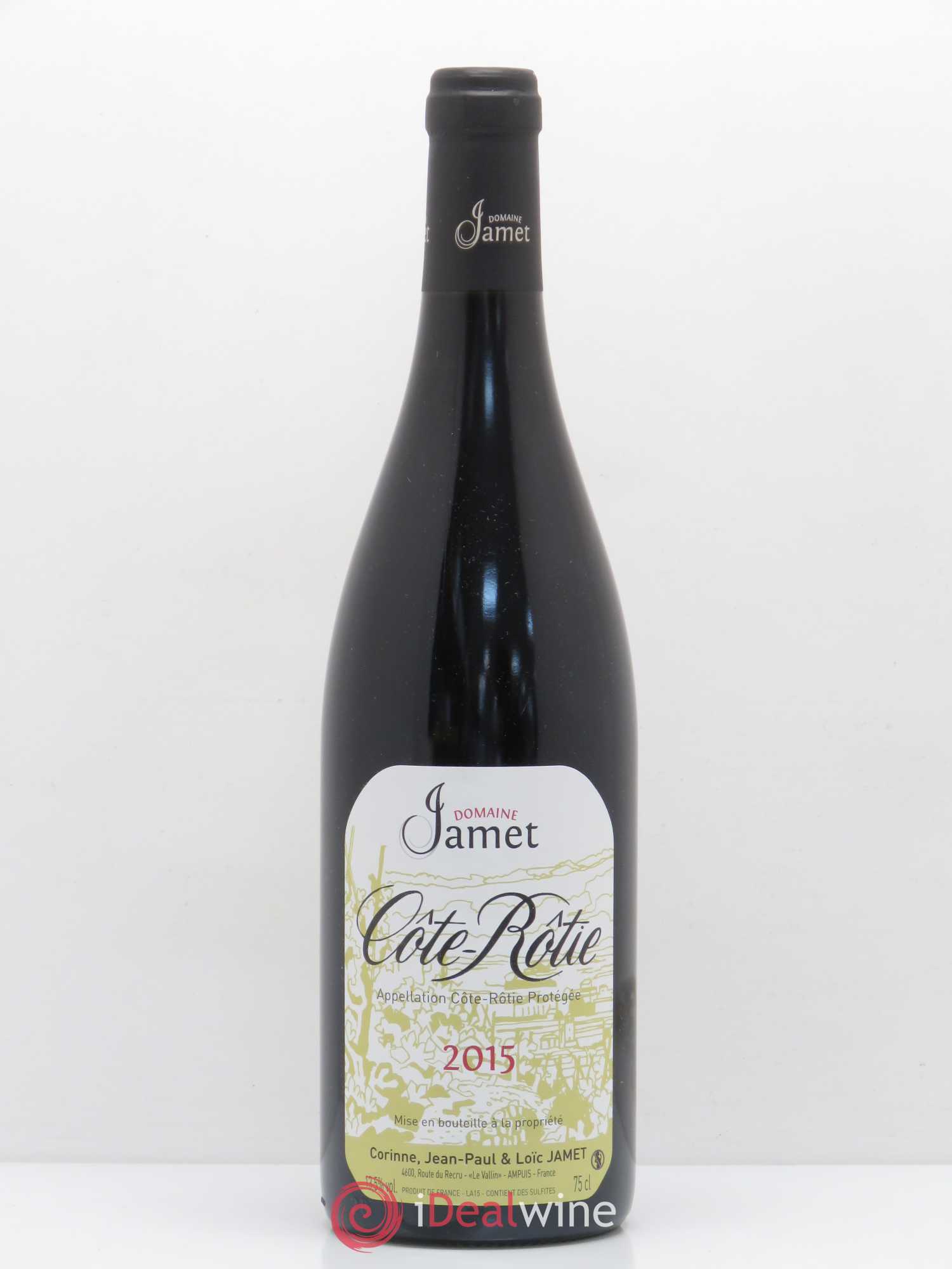 Côte-Rôtie Jamet (Domaine) 2015 - Lot de 1 bouteille - 0