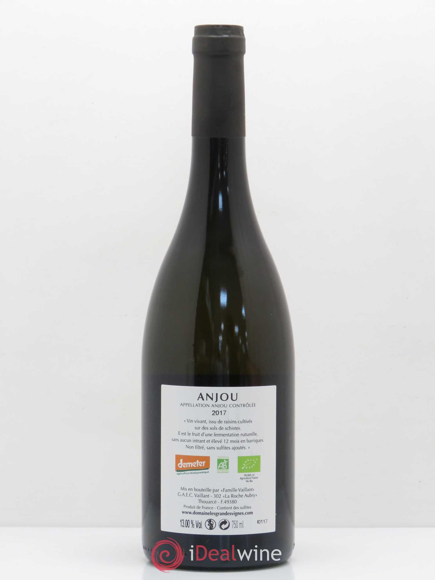 Anjou Varenne du Poirier Domaine Les Grandes Vignes 2017 - Posten von 1 Flasche - 1