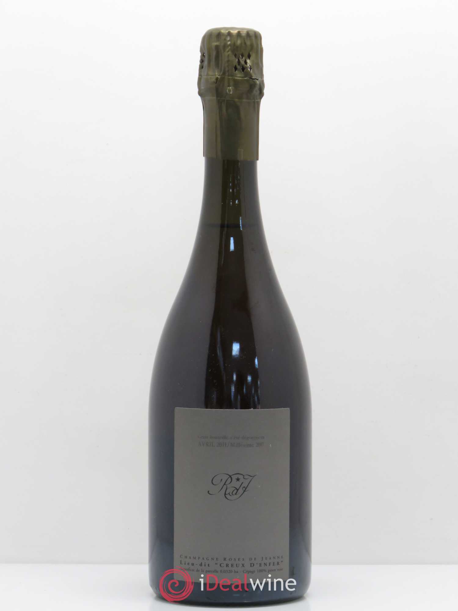 Roses de Jeanne Le Creux d'Enfer Cédric Bouchard 2007 - Lot de 1 bouteille - 1