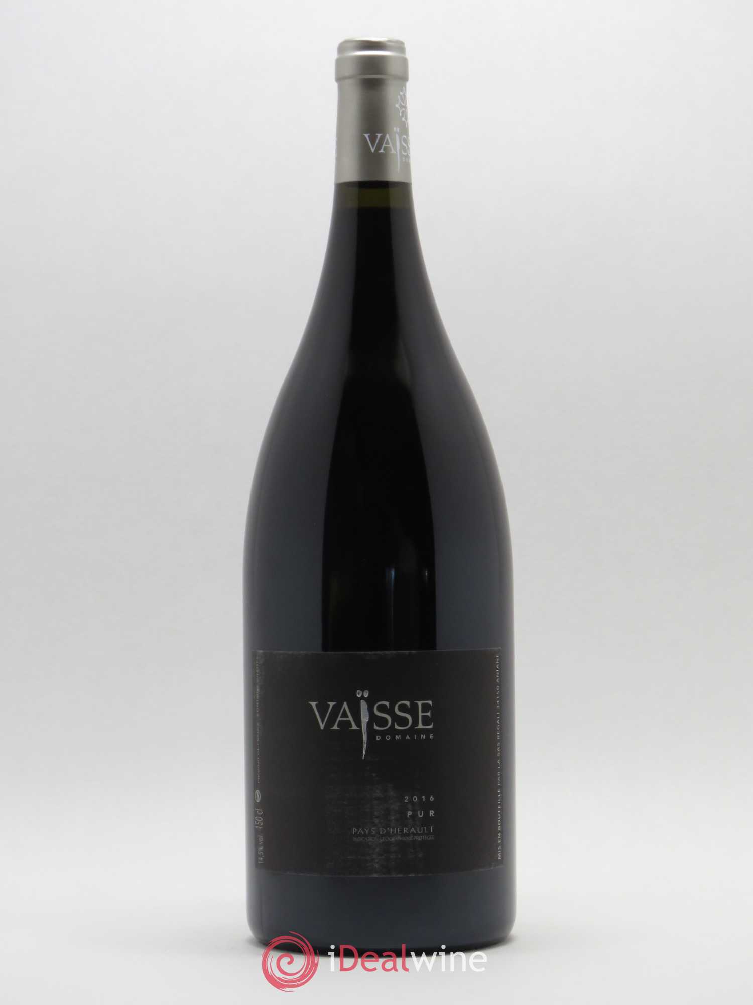 Pays d'Hérault Vaisse Pur 2016 - Posten von 1 Magnum - 0