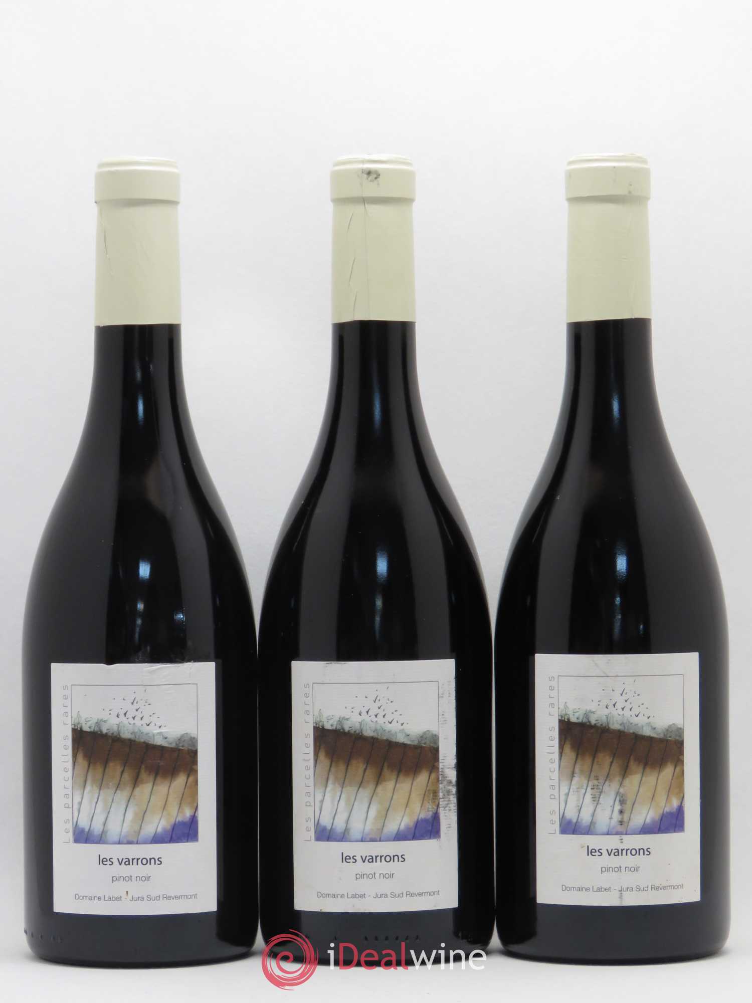Côtes du Jura Pinot Noir Les Varrons Sélection Massale Romain - Julien - Charline Labet Selections massales 2016 - Lot de 3 bouteilles - 0