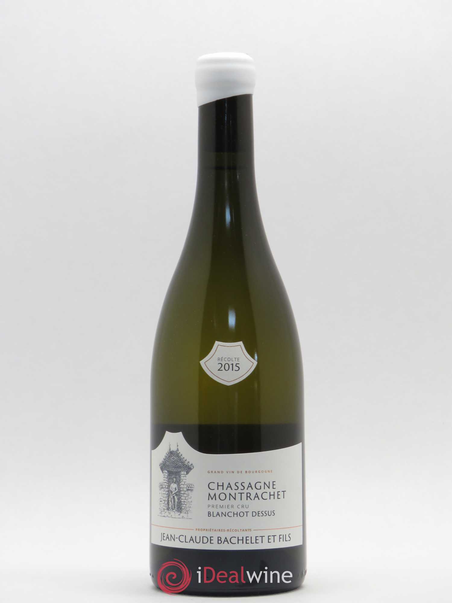 Chassagne-Montrachet 1er Cru Blanchot Dessus Jean-Claude Bachelet (Domaine) 2015 - Lot de 1 bouteille - 0