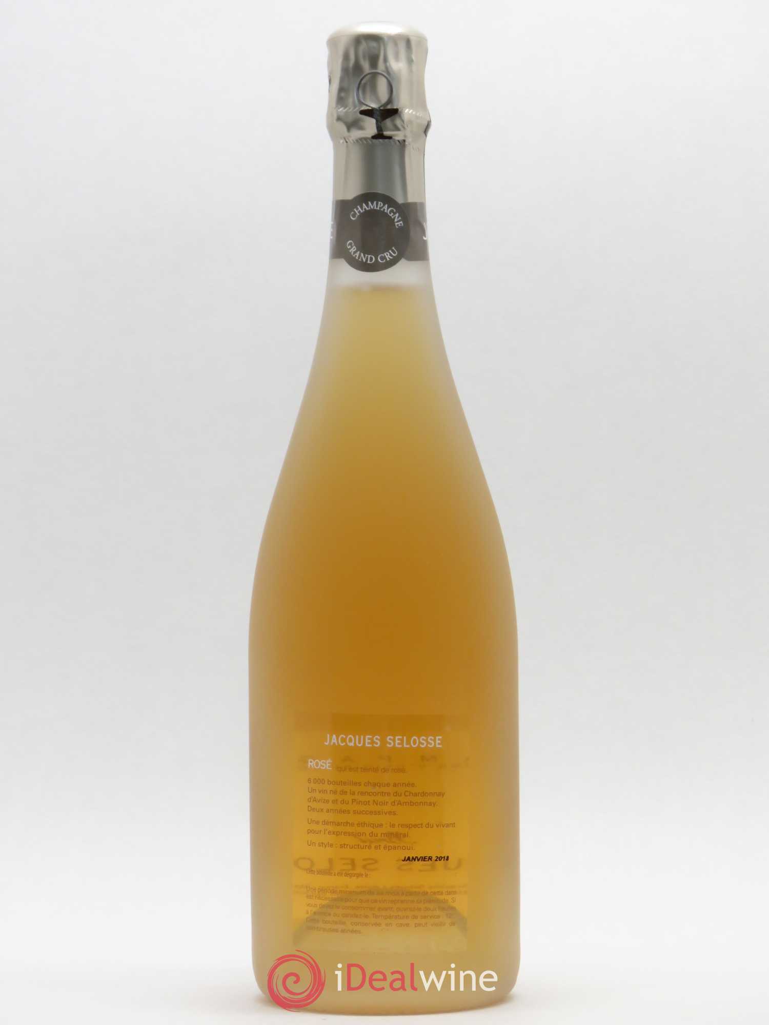 Rosé Brut Jacques Selosse - Lot de 1 bouteille - 1