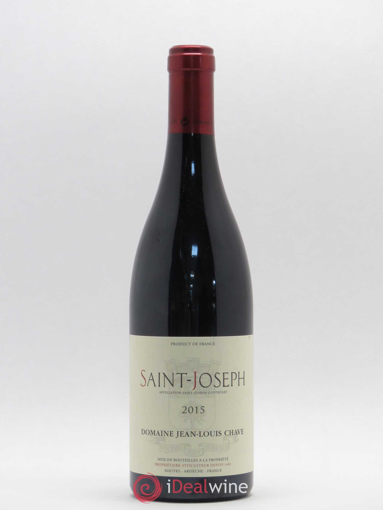Saint-Joseph Jean-Louis Chave 2015 - Lot de 1 bouteille - 0