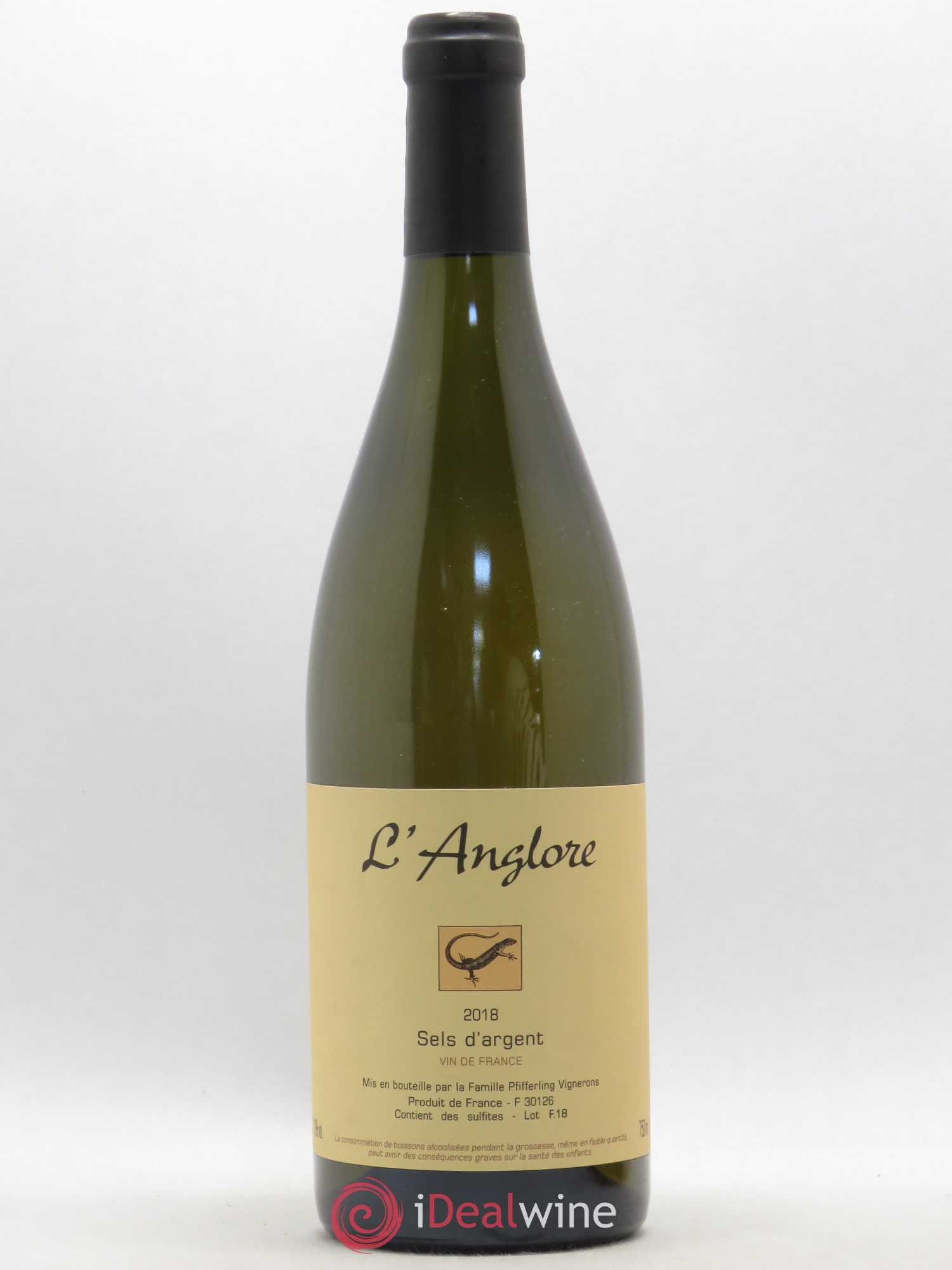 Vin de France Sels d'argent L'Anglore 2018 - Lot de 1 bouteille - 0