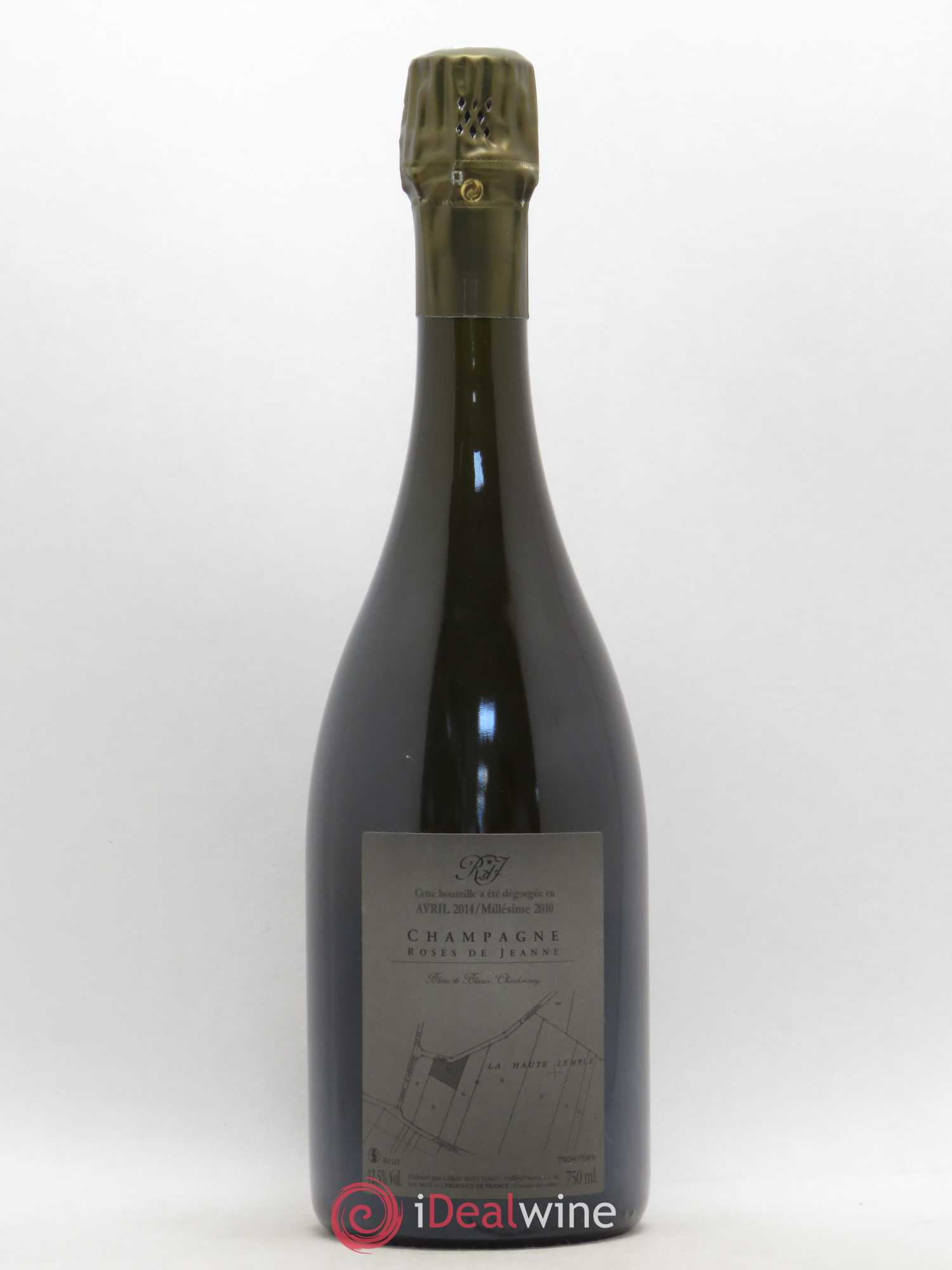 Roses de Jeanne La Haute-Lemblé Cédric Bouchard 2010 - Lot de 1 bouteille - 1