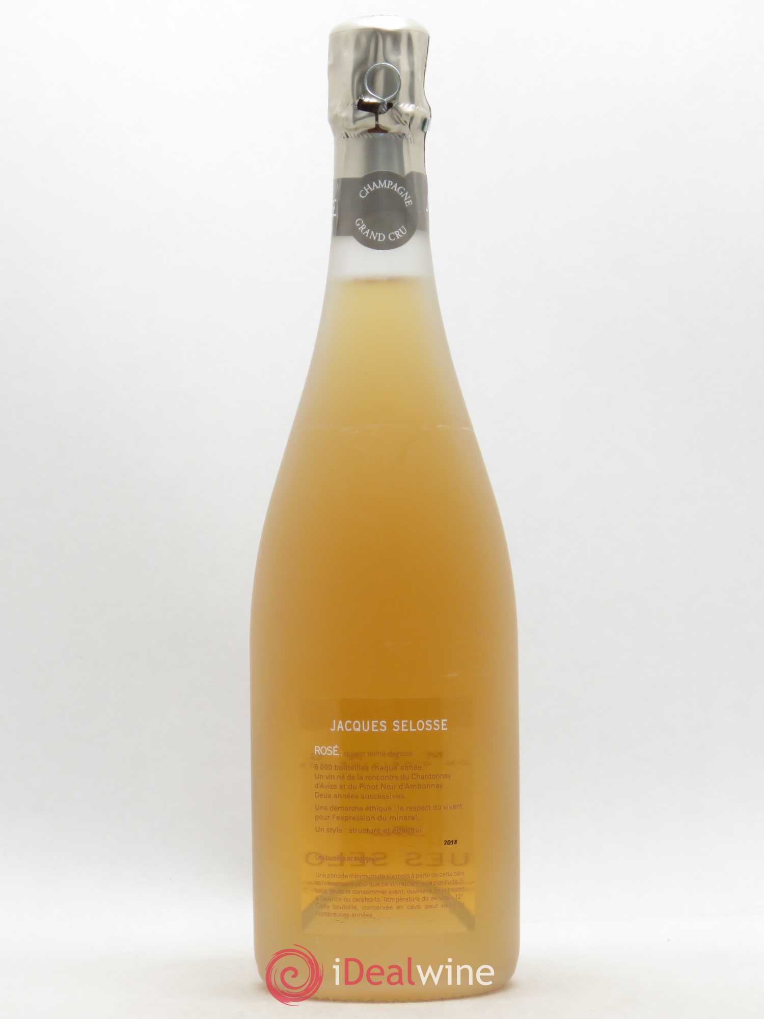 Rosé Brut Jacques Selosse - Lot de 1 bouteille - 1