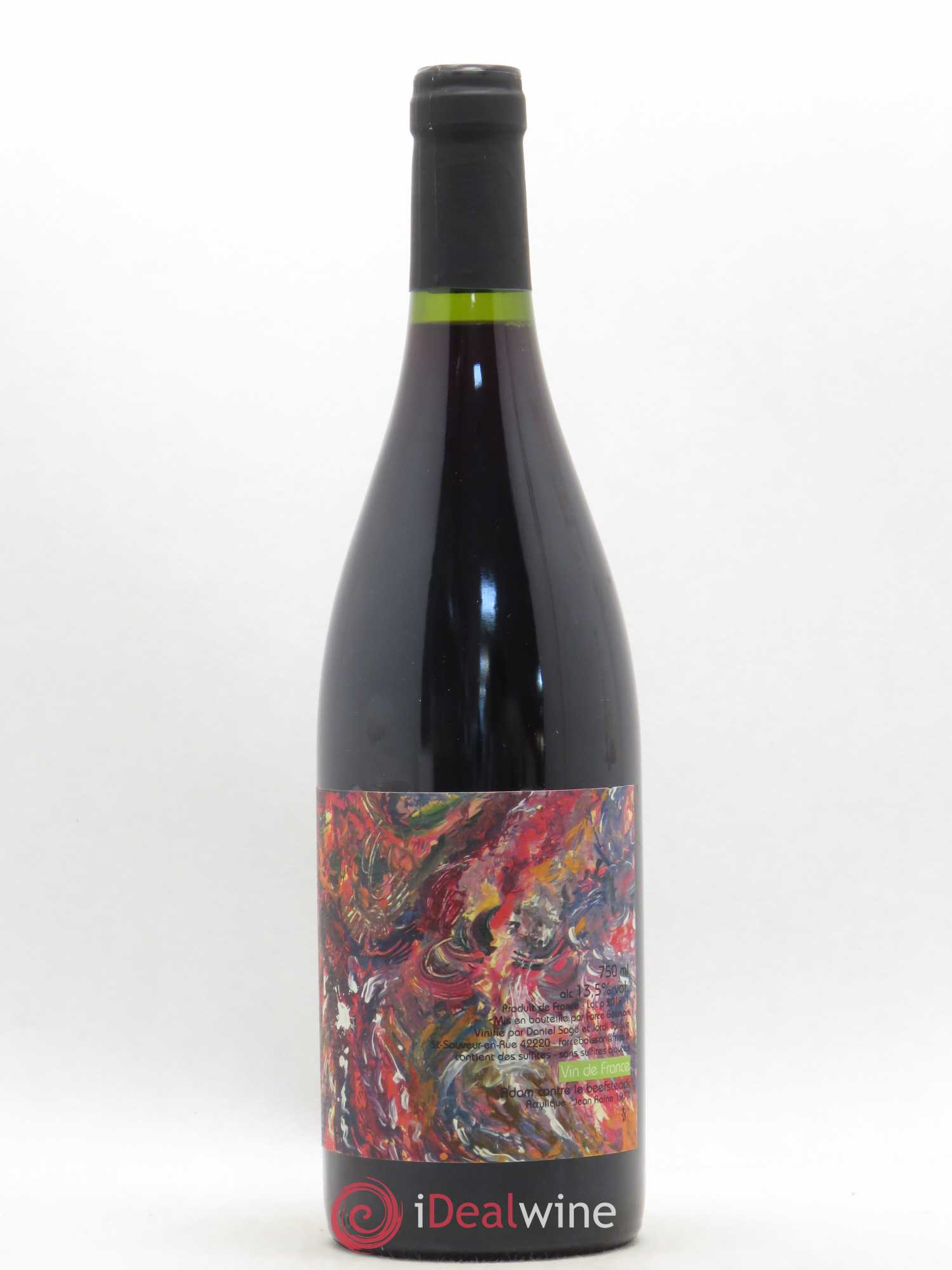 Vin de France Adame Contre Le Beefsteack Daniel Sage 2018 - Posten von 1 Flasche - 0