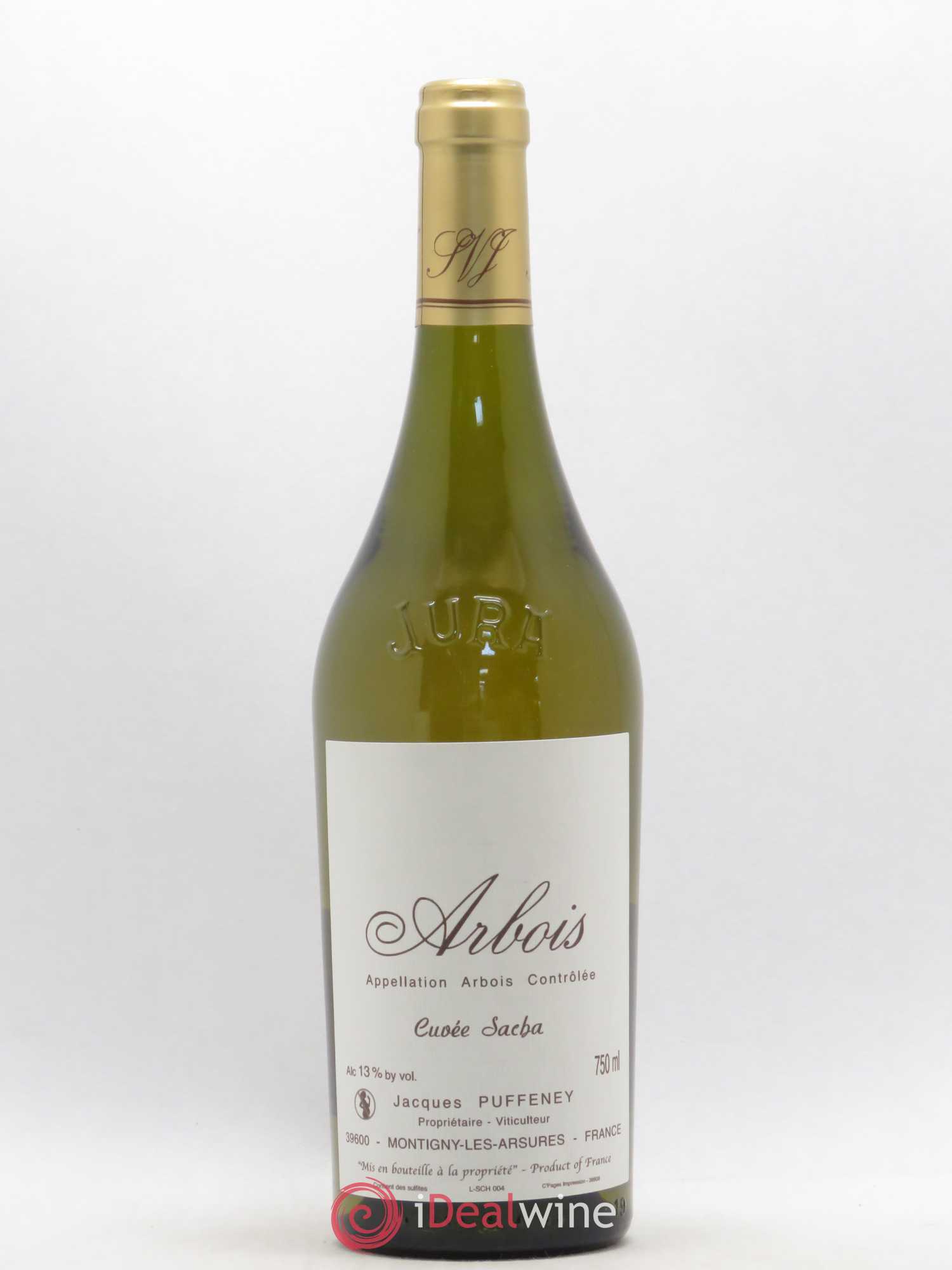 Arbois Cuvée Sacha Jacques Puffeney - Lot de 1 bouteille - 0