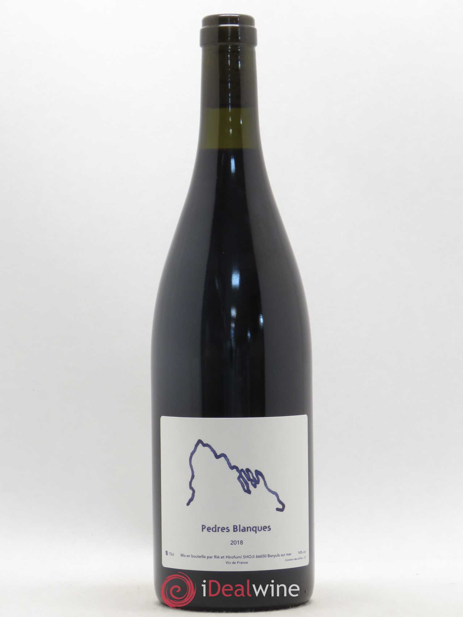 Vin de France Rié et Hirofumi Shoji Pedres Blanques 2018 - Posten von 1 Flasche - 0