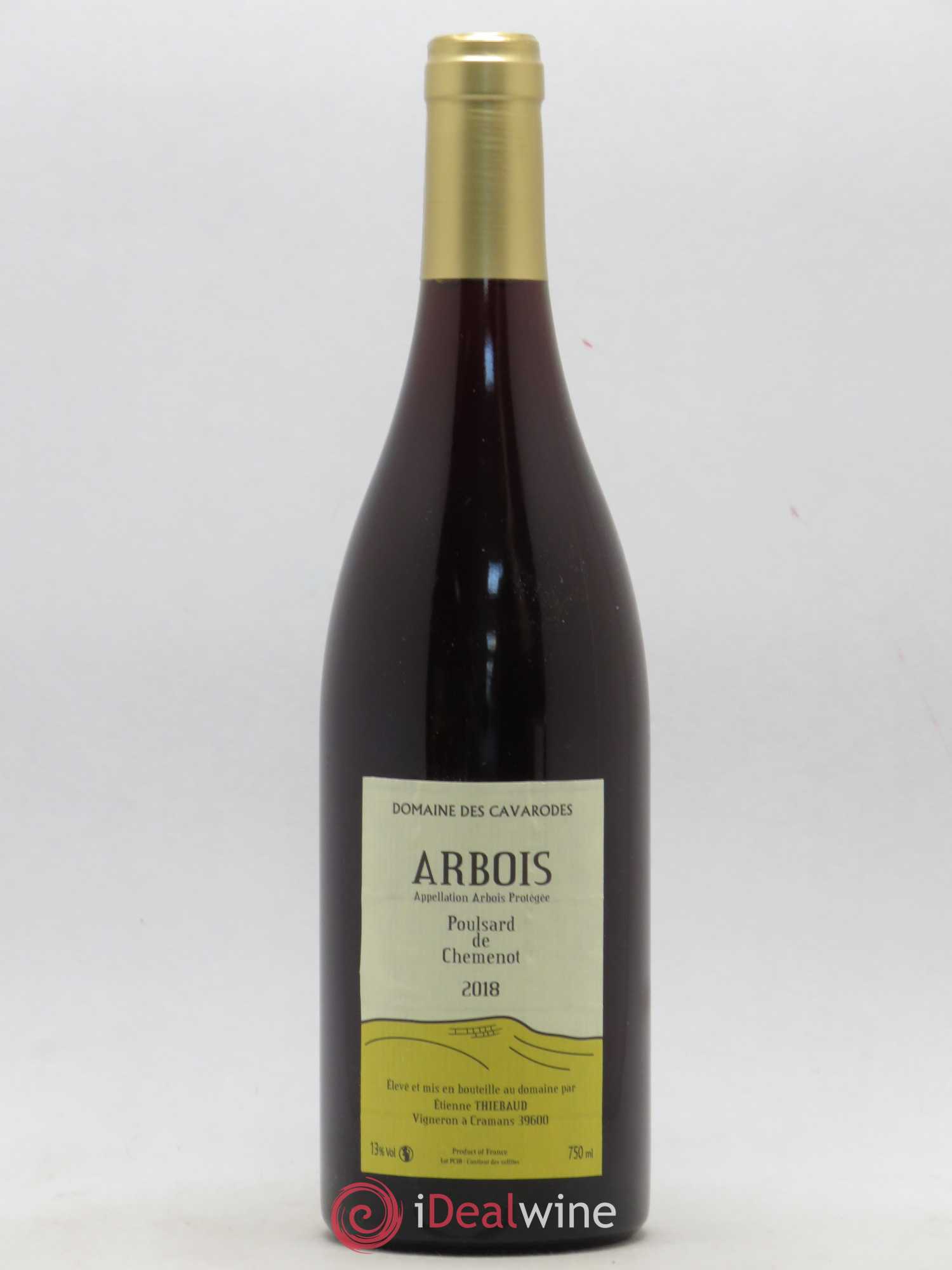 Arbois Poulsard de Chemenot Domaine des Cavarodes 2018 - Posten von 1 Flasche - 0