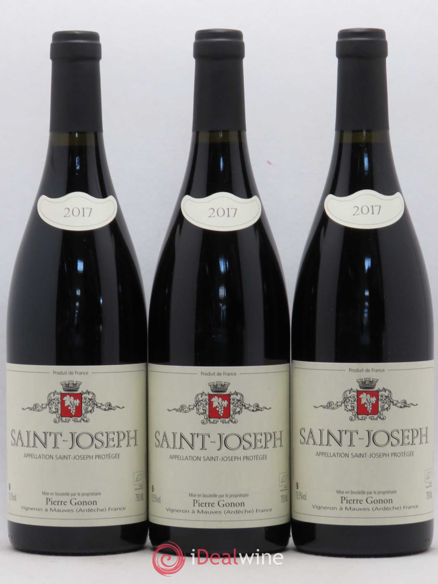 Saint-Joseph Gonon (Domaine) 2017 - Lot de 3 bouteilles - 0