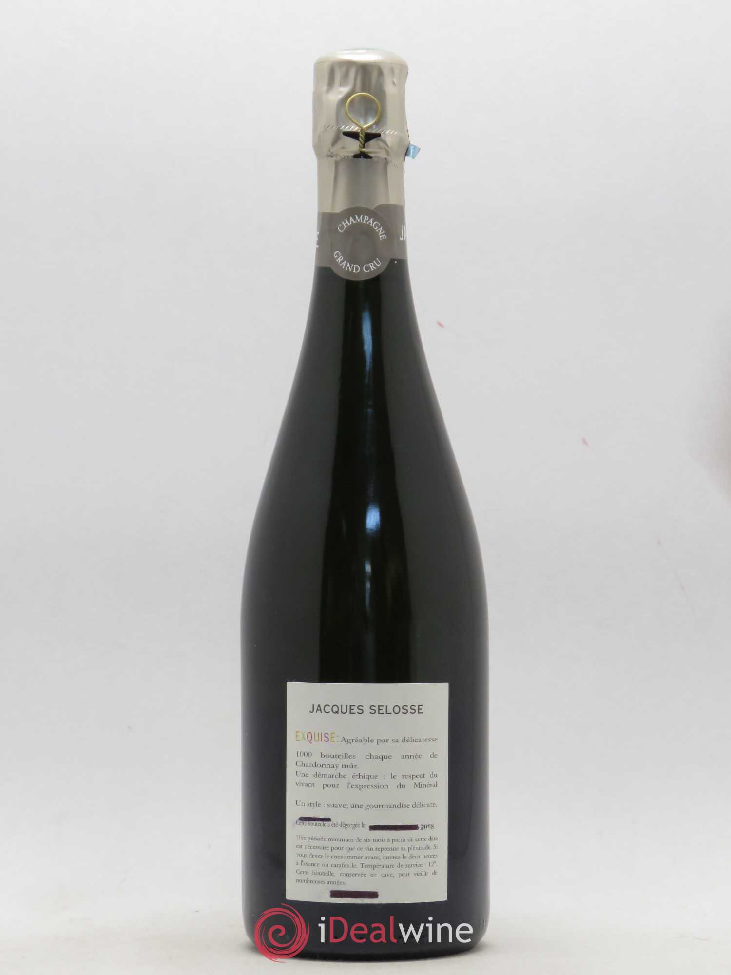 Exquise NV Jacques Selosse - Lot de 1 bouteille - 1