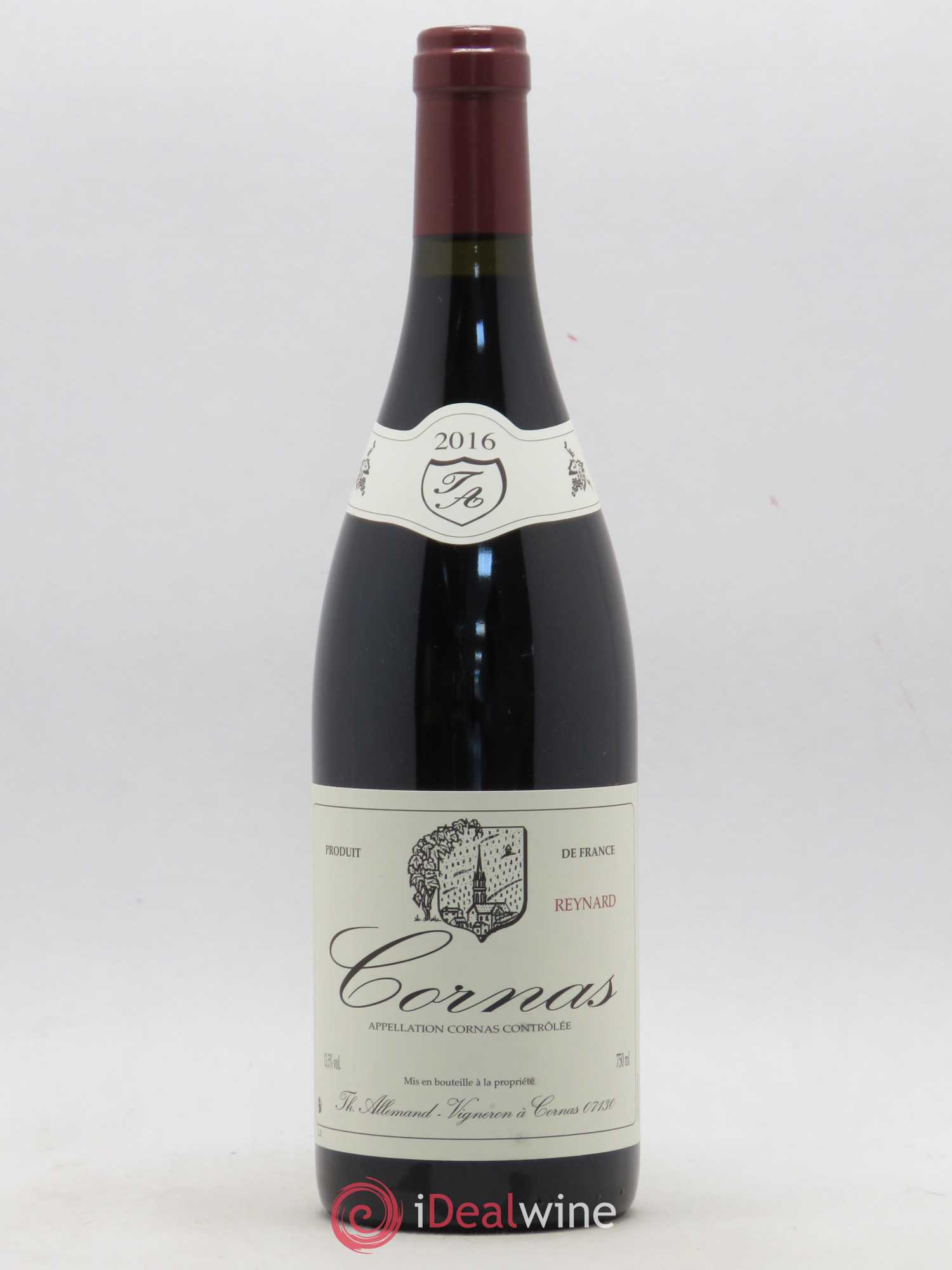 Cornas Reynard Thierry Allemand 2016 - Lot de 1 bouteille - 0